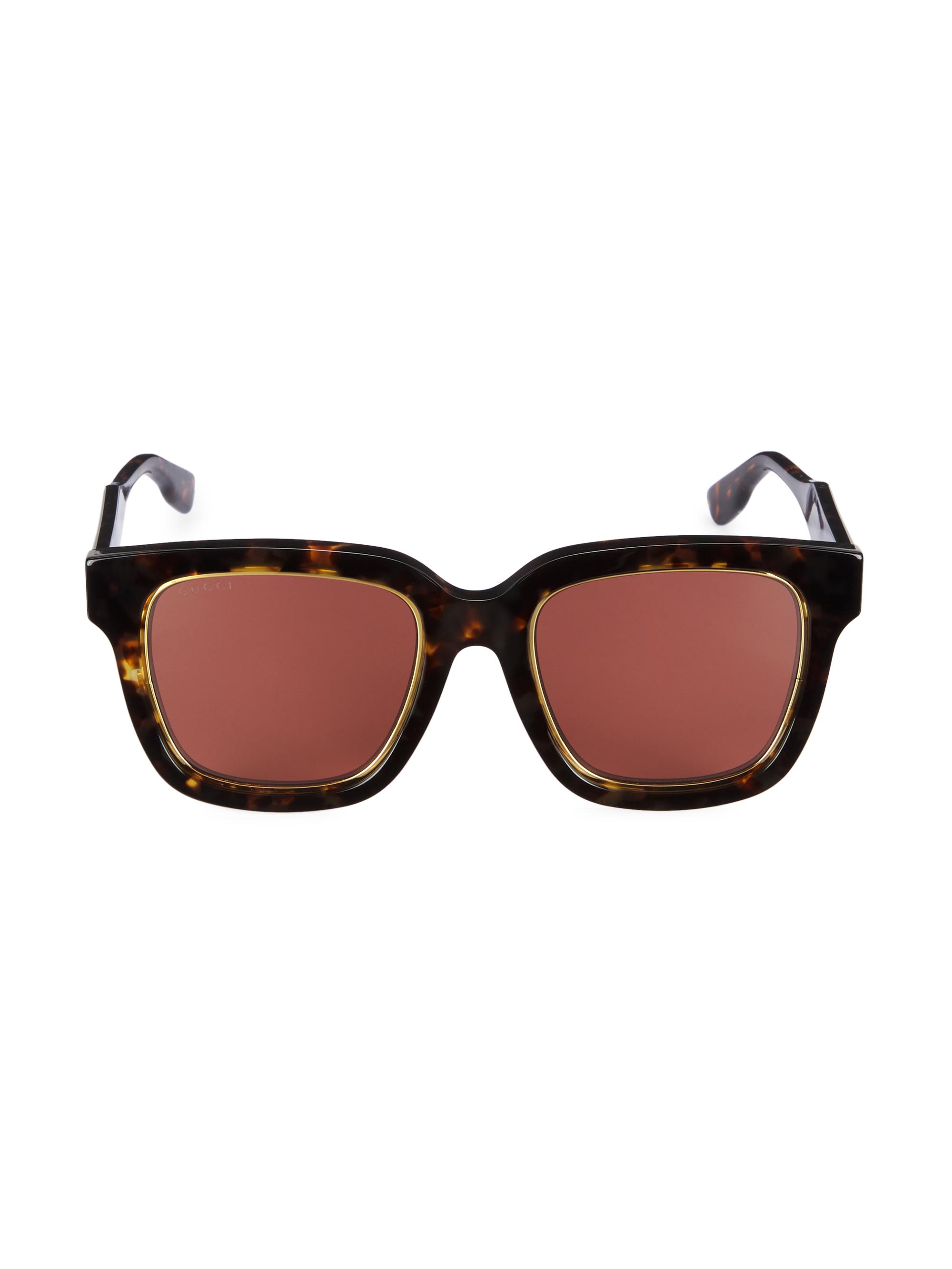 Gucci Gucci Generation 52MM Square Sunglasses | Saks Fifth Avenue