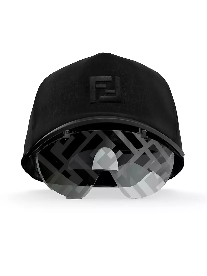 Shop Fendi FF Logo Print Eyecap | Saks Fifth Avenue