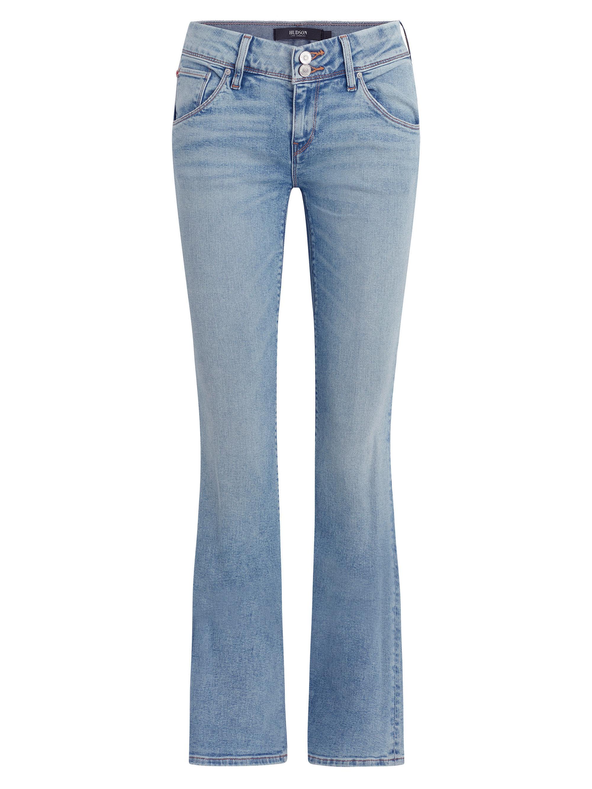 Beth Mid-Rise Baby Boot-Cut Jeans