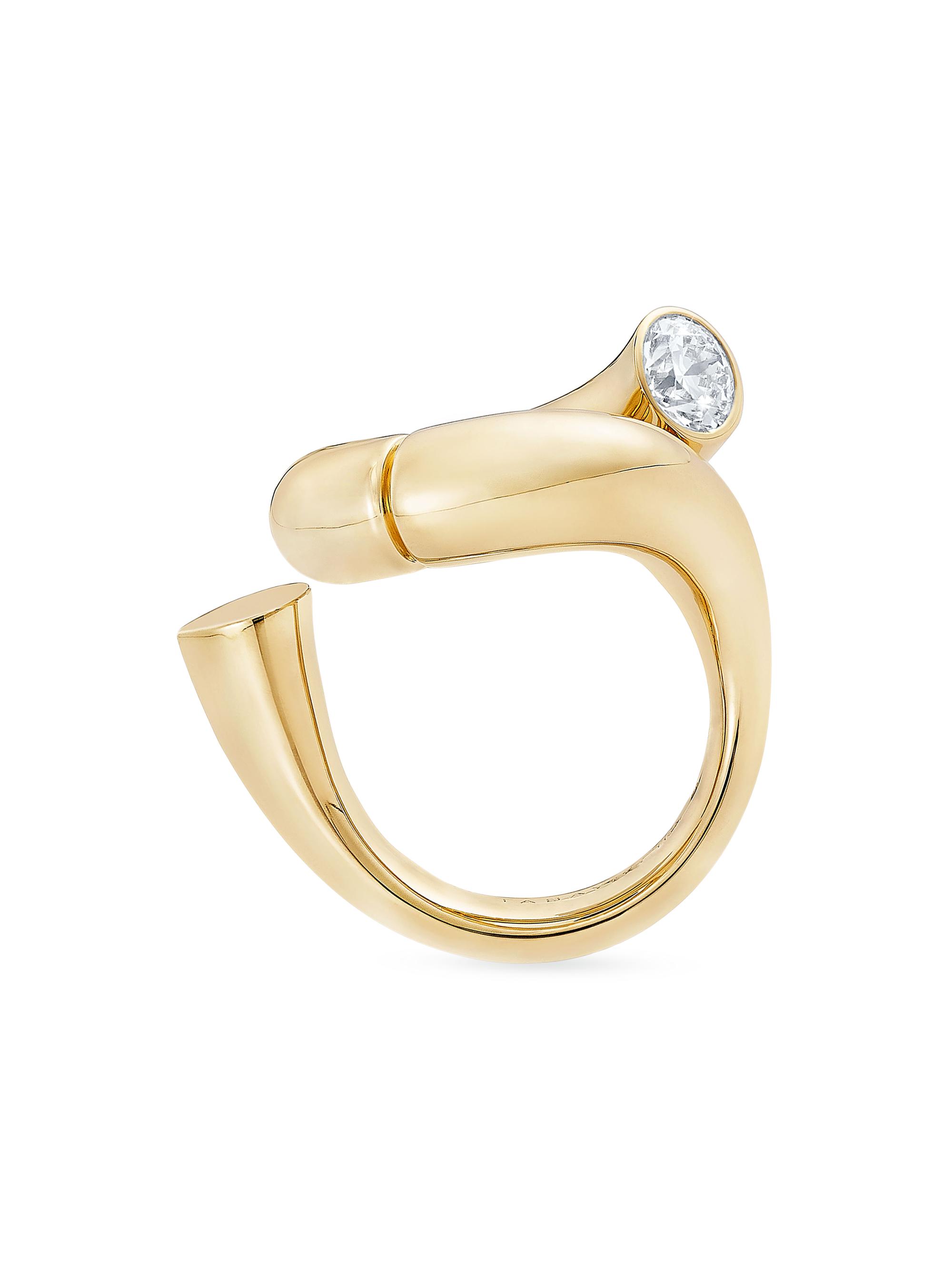 Tabayer Women's Oera 18K Yellow Gold & Diamond Ring - Yellow Gold