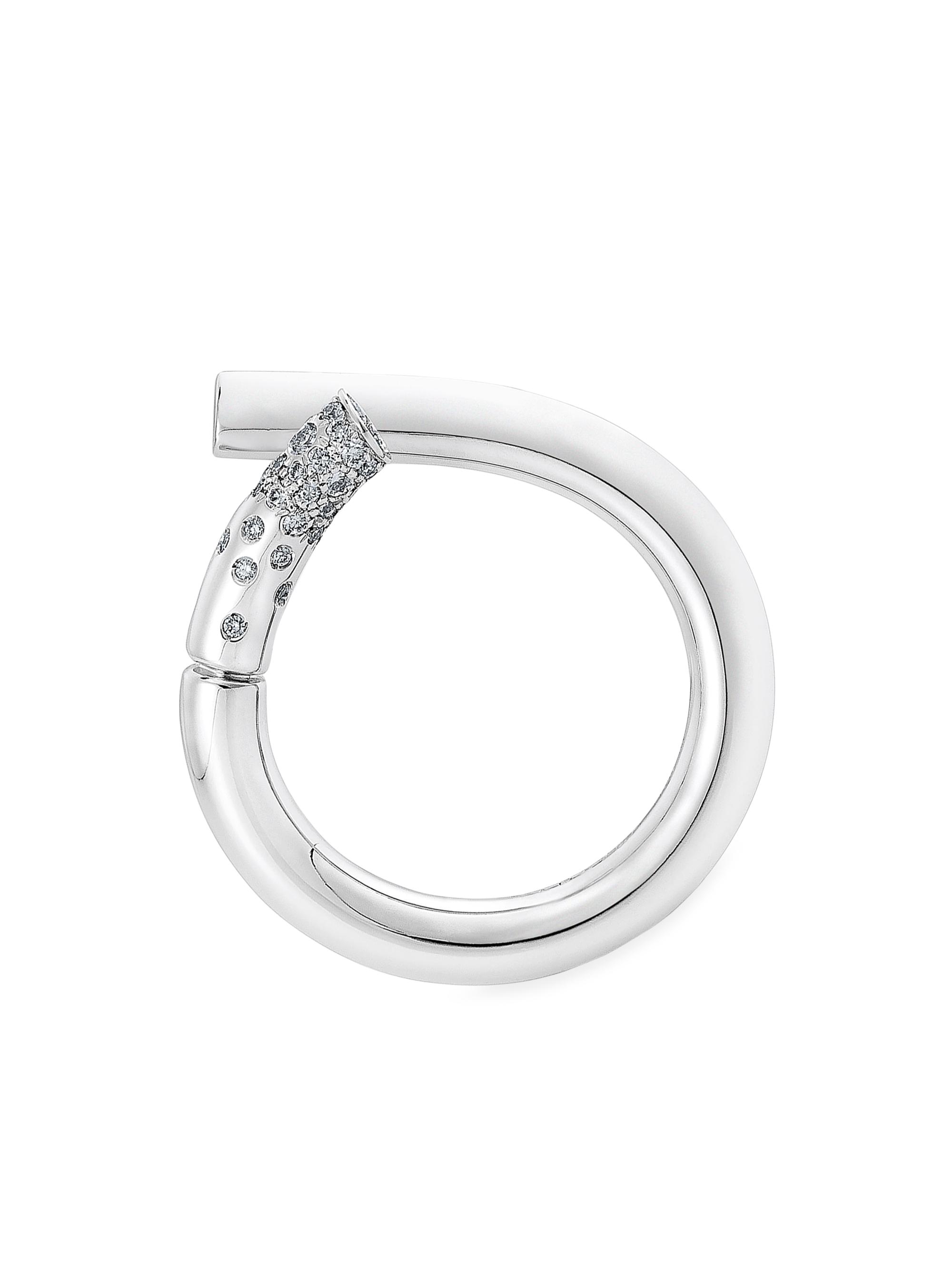 Tabayer Women's Oera 18K White Gold & Diamond Ring - White Gold