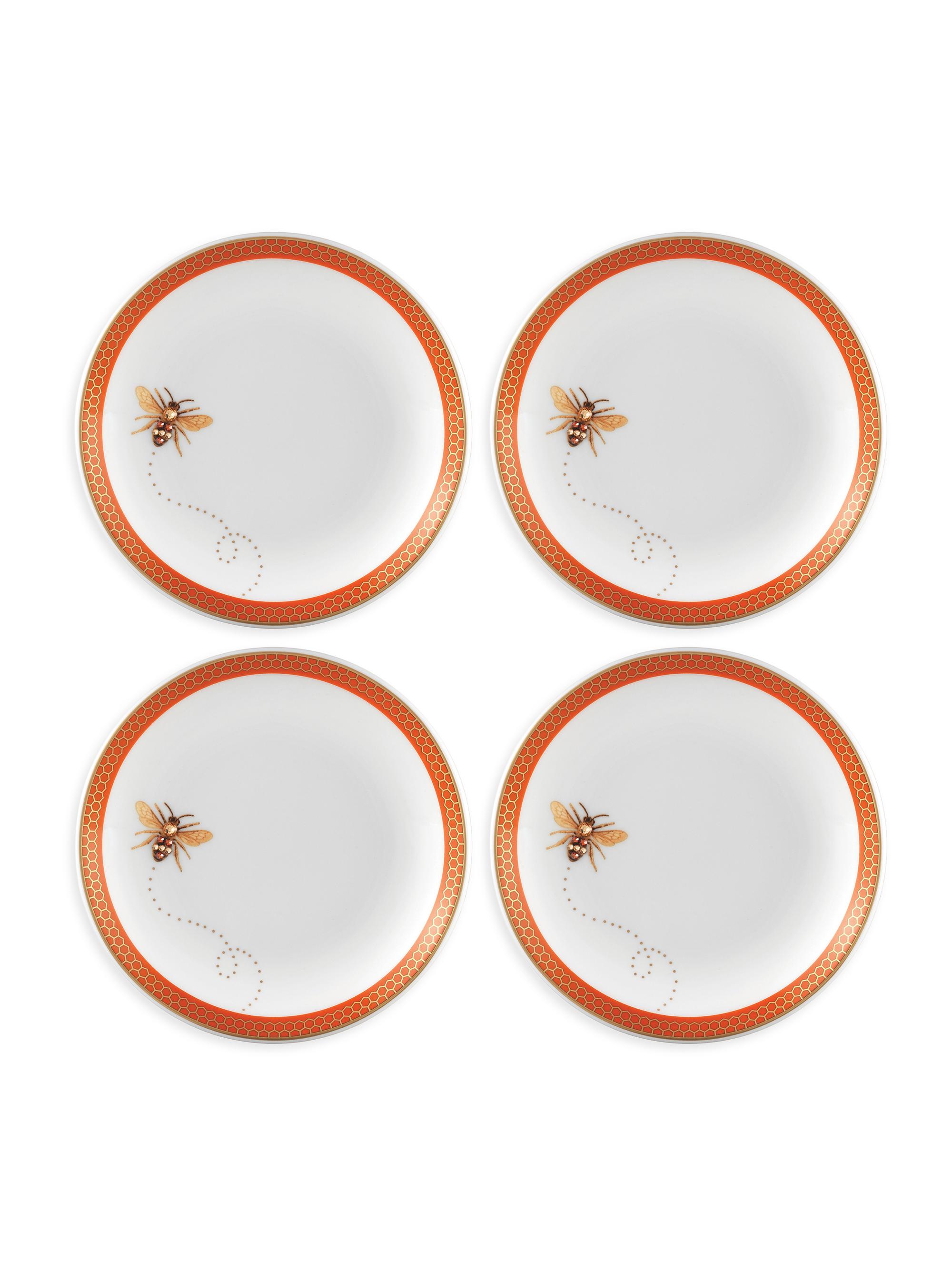 Prouna My Honeybee 4-Piece Jewelry Tray Set - Orange White Gold