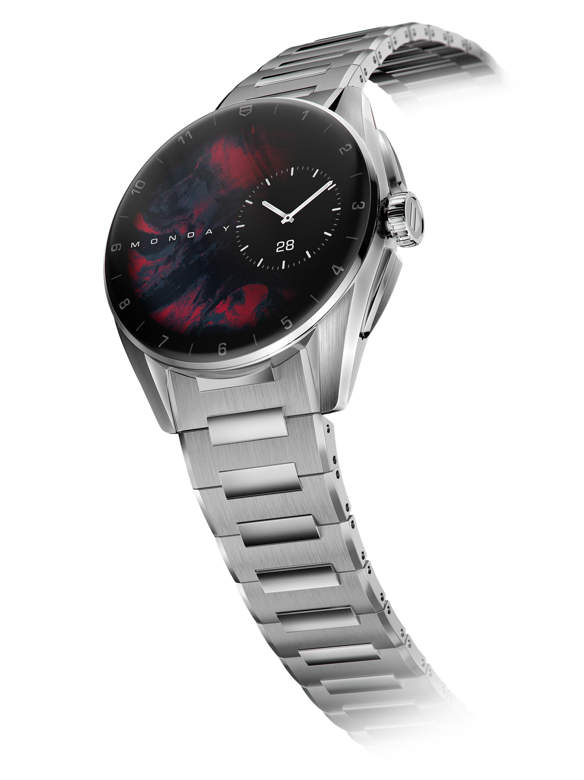 時計 TAG Heuer Connected Calibre E4 42mm TAG Heuer Connected Calibre E4 Stainless Steel Smart Watch/42MM