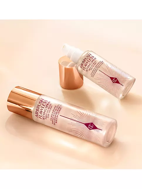 Glamified Beauty SL on Instagram: Charlotte Tilbury Air Brush Flawless  Setting Spray Kit (Holiday Limited Edition) Stay all day, party all night  with Airbrush Flawless Setting Spray. Lock in your look for