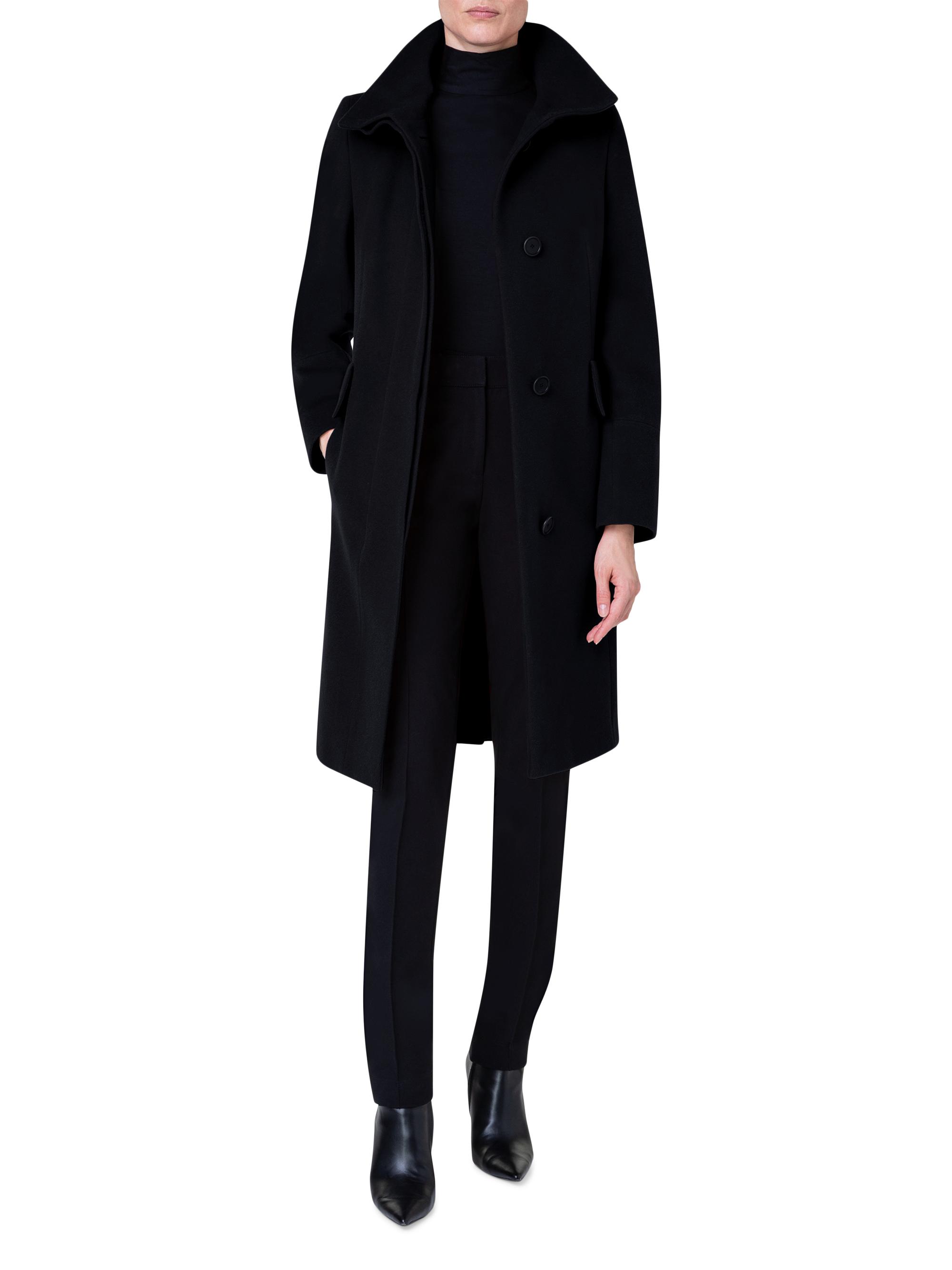 AKRIS punto ロングコート Akris punto Long Wool-Blend Coat | Saks Fifth Avenue