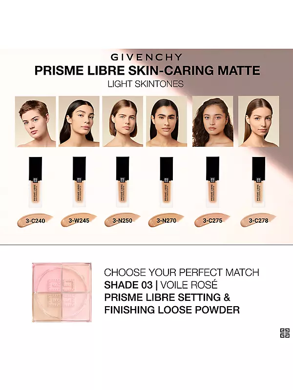 Prisme Libre Setting & Finishing Loose Powder - Iconic loose powder in 4  corrective colors