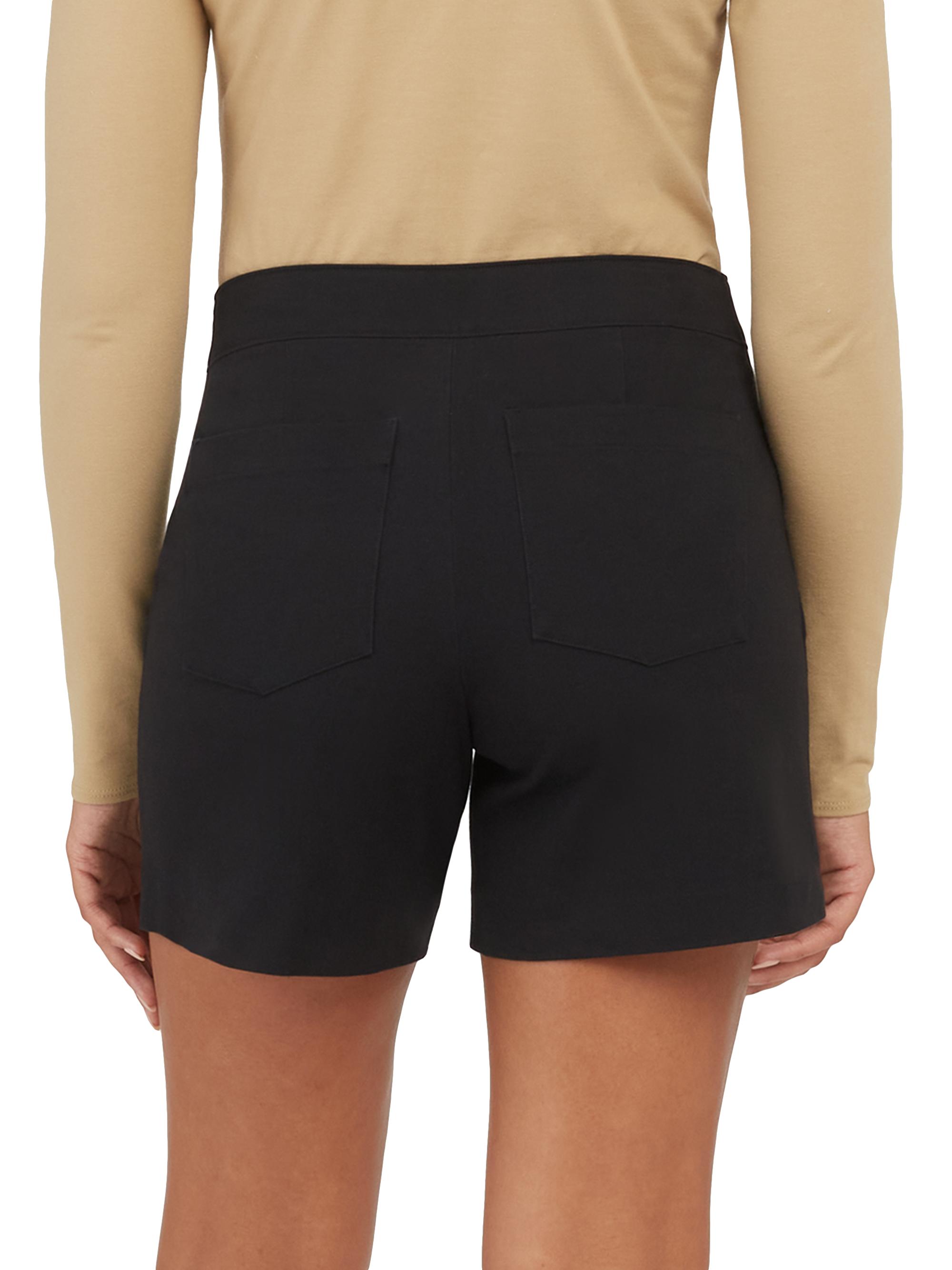 完売品 入手困難 新品 LIten Quilting short pants 黒 Spanx Polished Stretch-Cotton Shorts | Saks Fifth Avenue