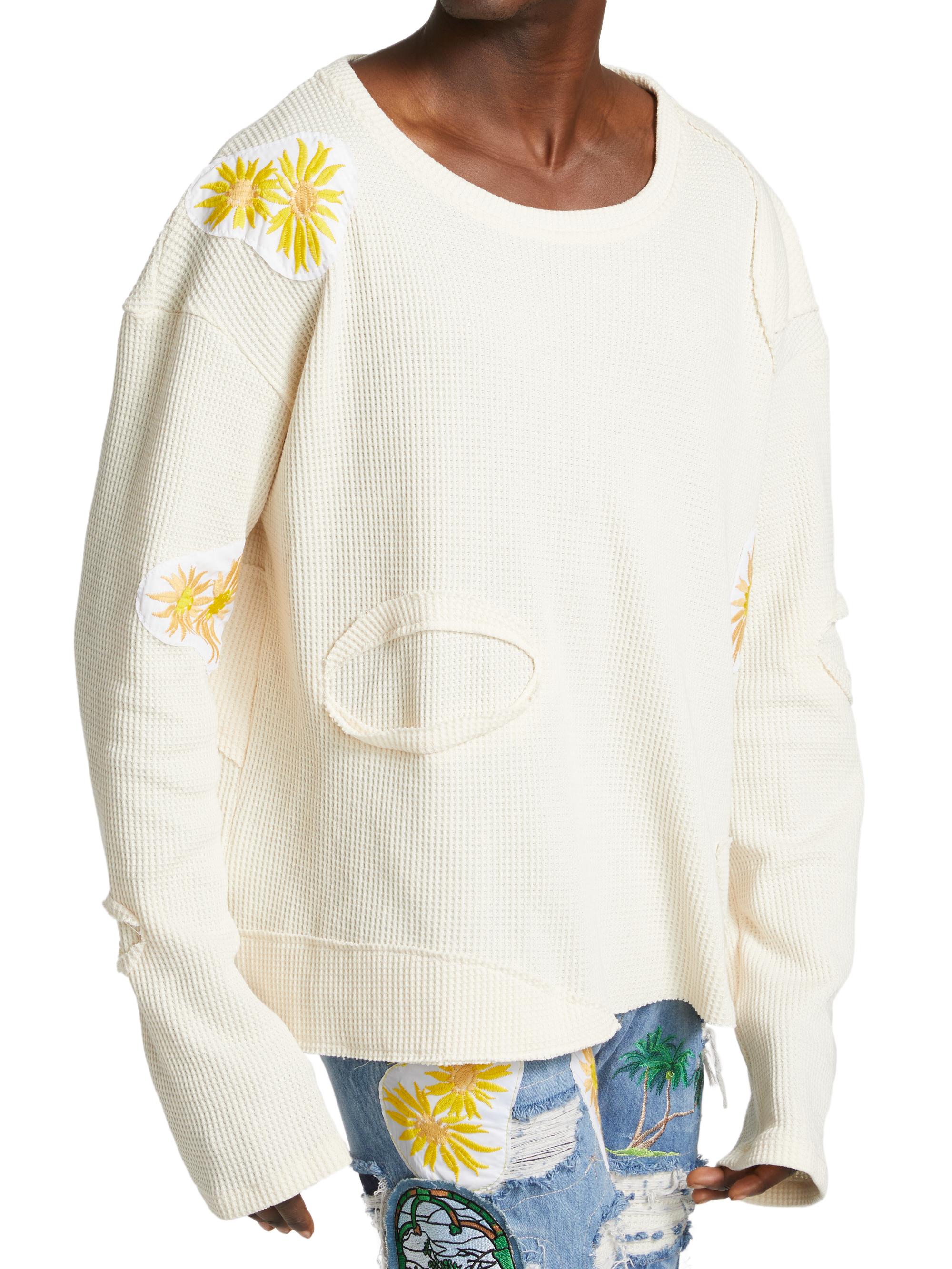 Shop Who Decides War Melded Thermal Sweater | Saks Fifth Avenue