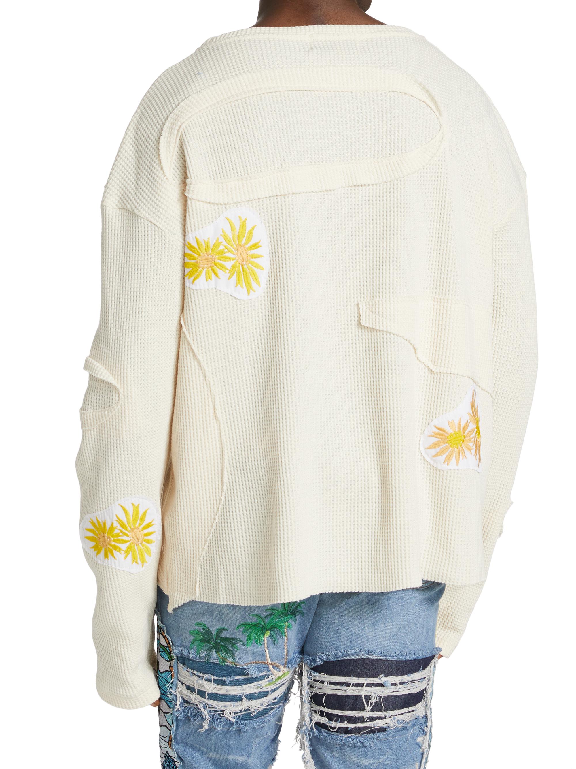 Shop Who Decides War Melded Thermal Sweater | Saks Fifth Avenue