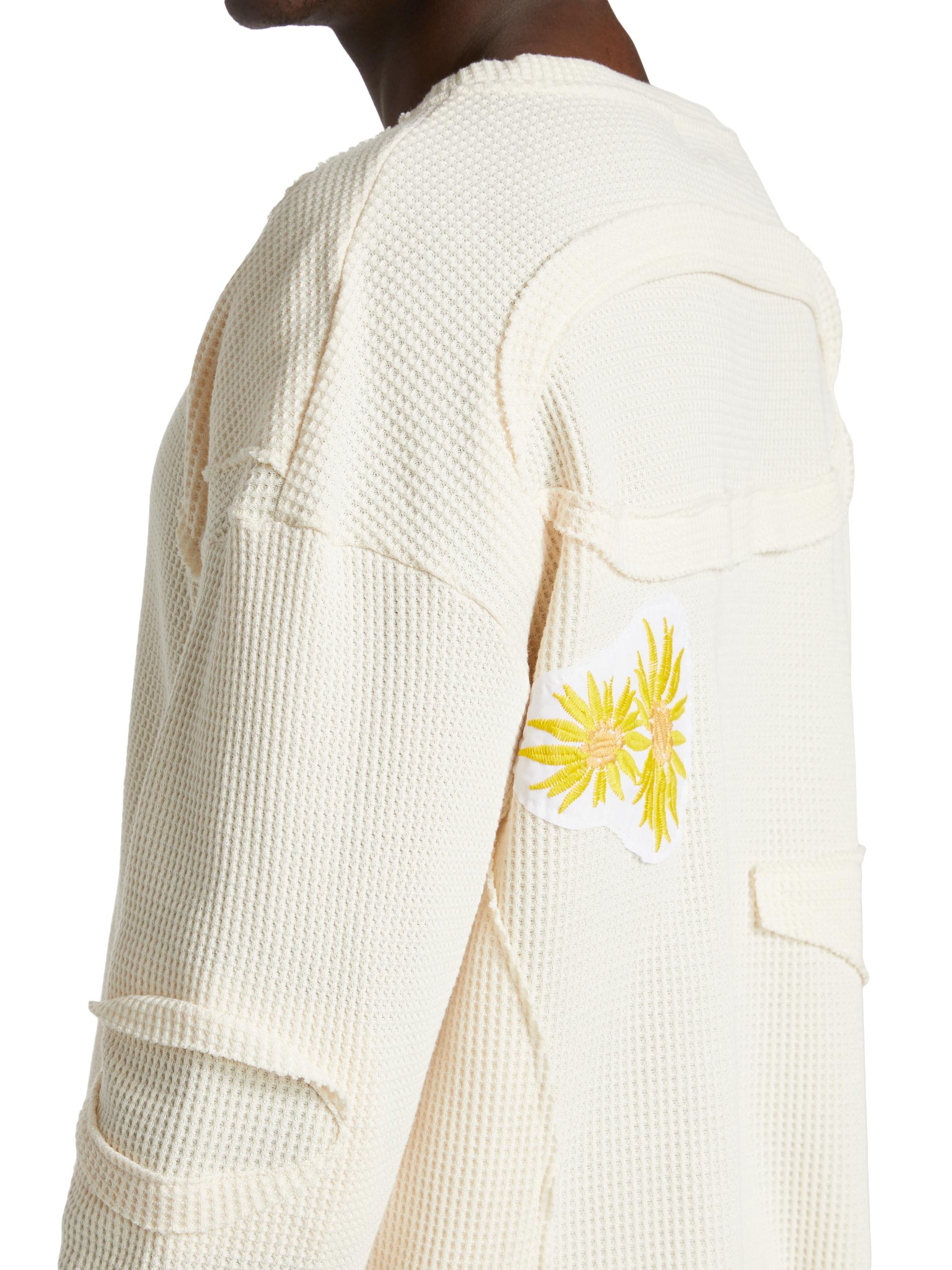 Shop Who Decides War Melded Thermal Sweater | Saks Fifth Avenue