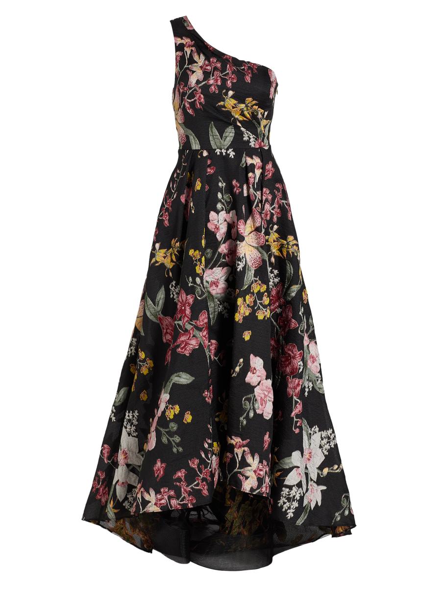 Marchesa Notte★チュール マキシワンピース Marchesa Notte One-Shoulder Gown | Saks Fifth Avenue