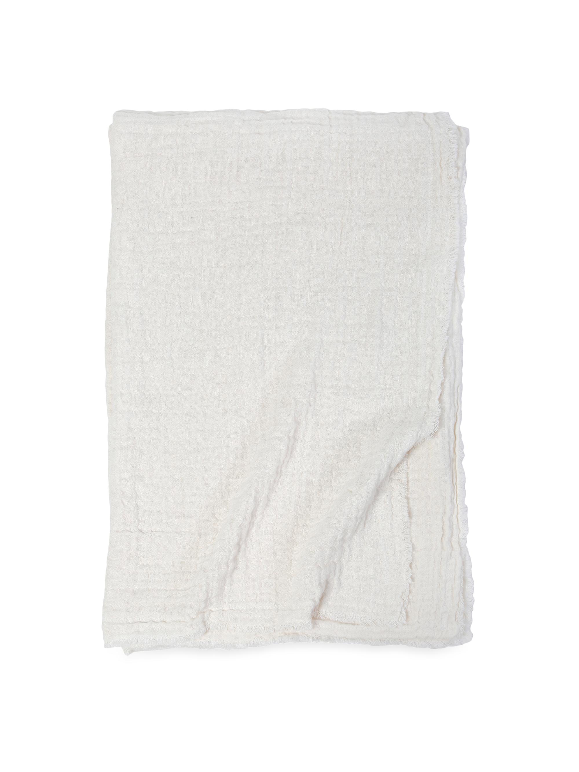 Pom Pom at Home Hermosa Oversized Throw Blanket - Cream
