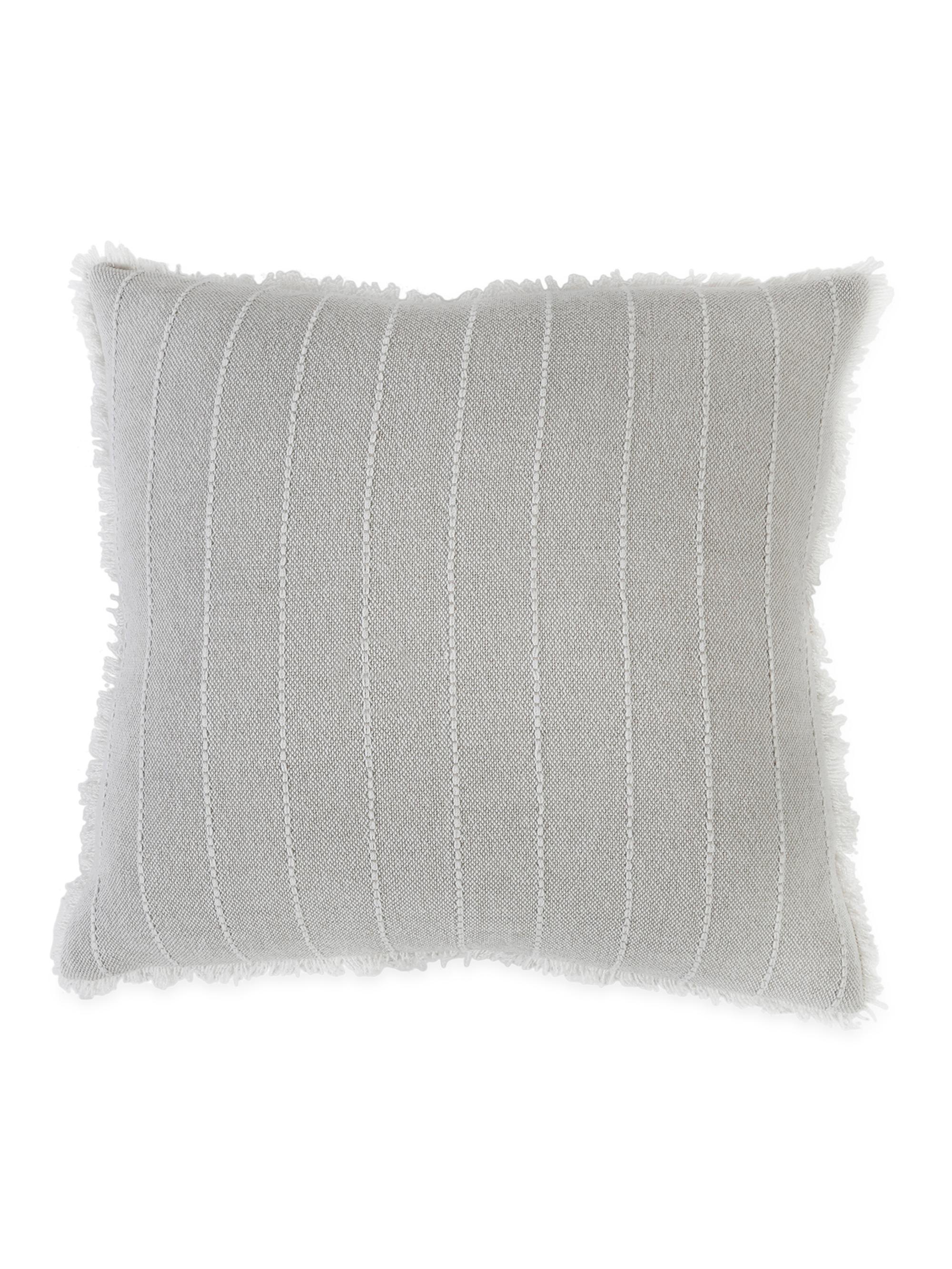 Pom Pom at Home Henley Hand-Loomed Pillow - Oat