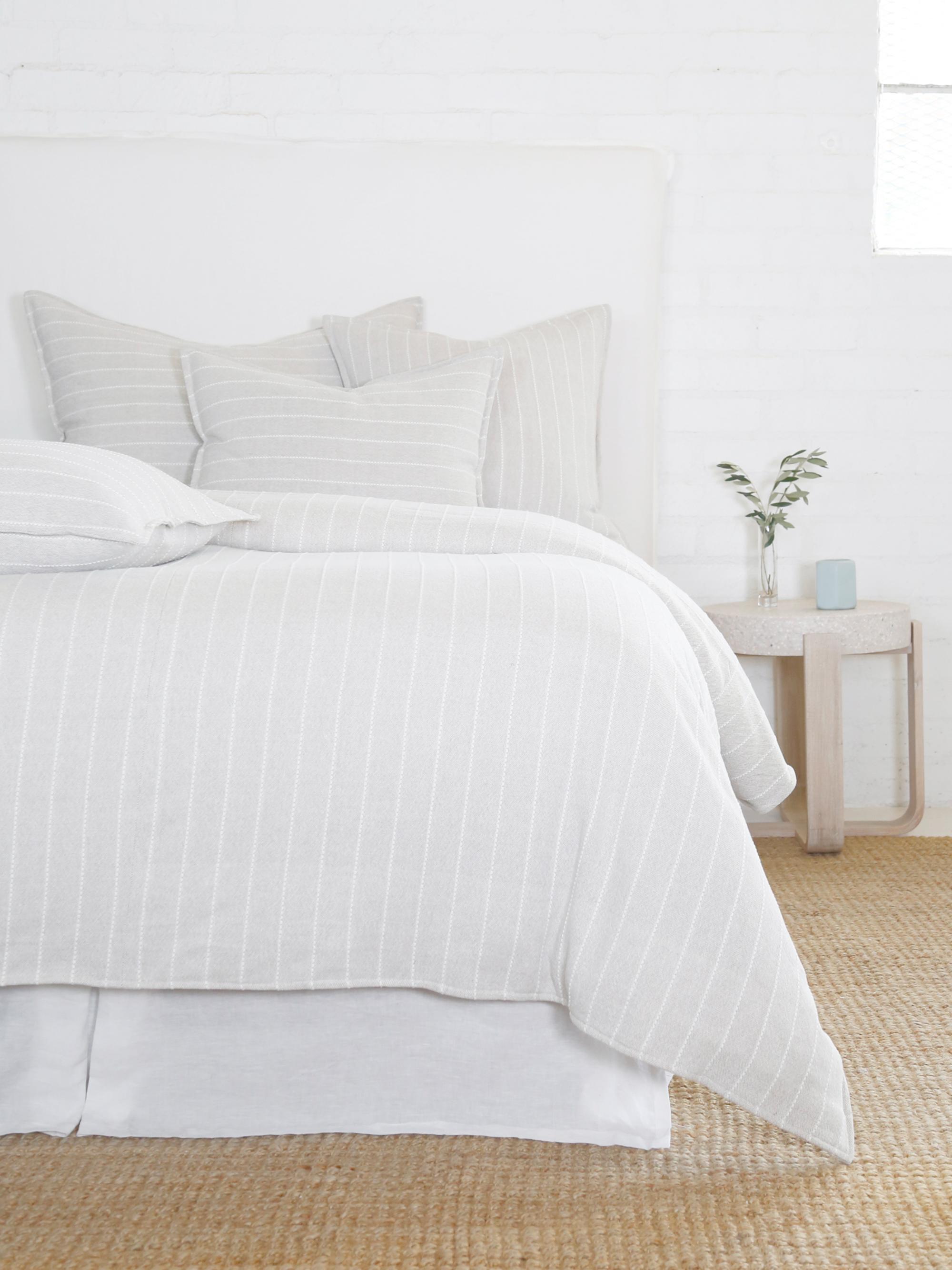 Pom Pom at Home Henley Duvet Cover - Oat King