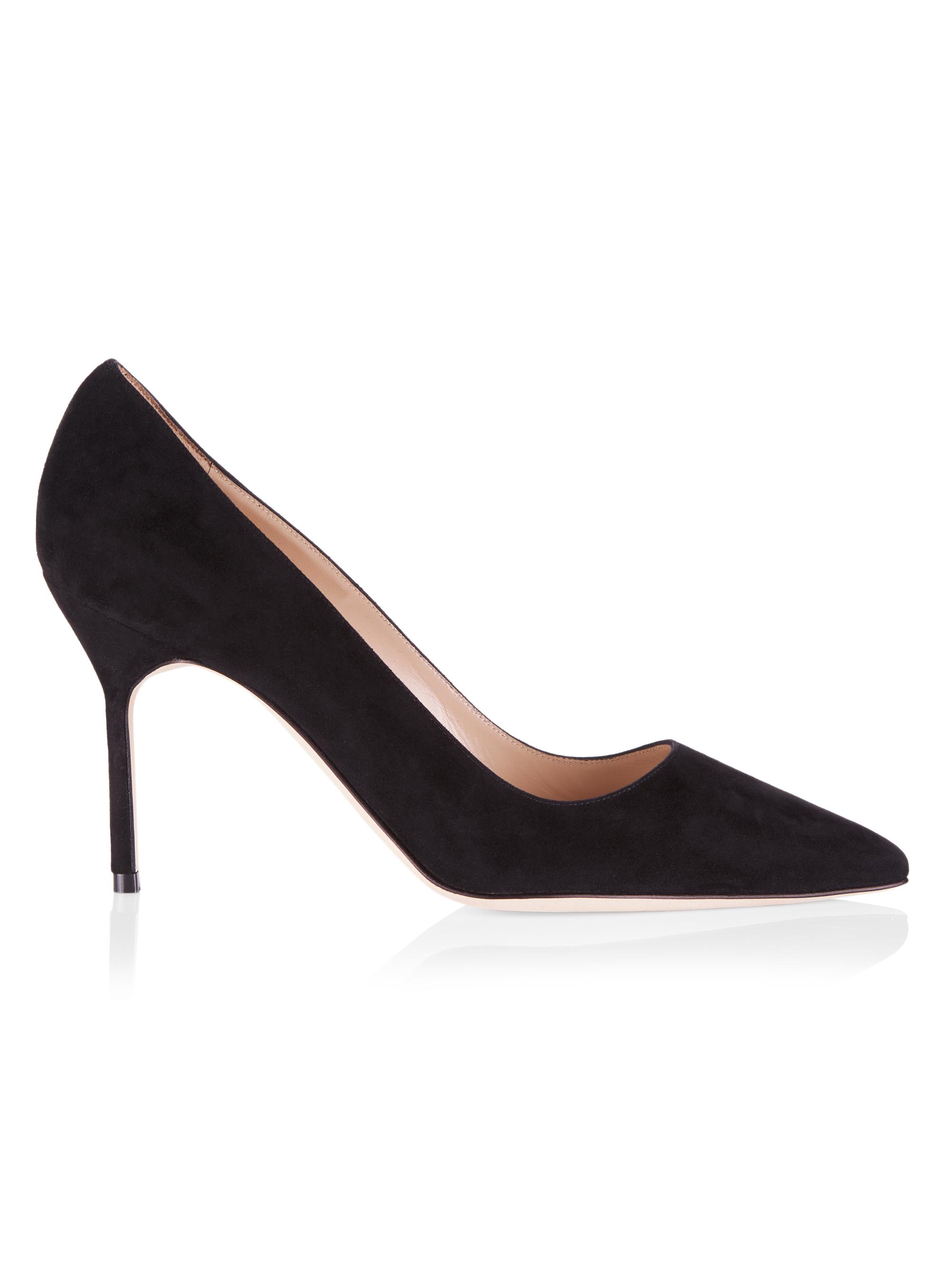 Manolo Blahnik BB 105MM Suede Pumps | Saks Fifth Avenue