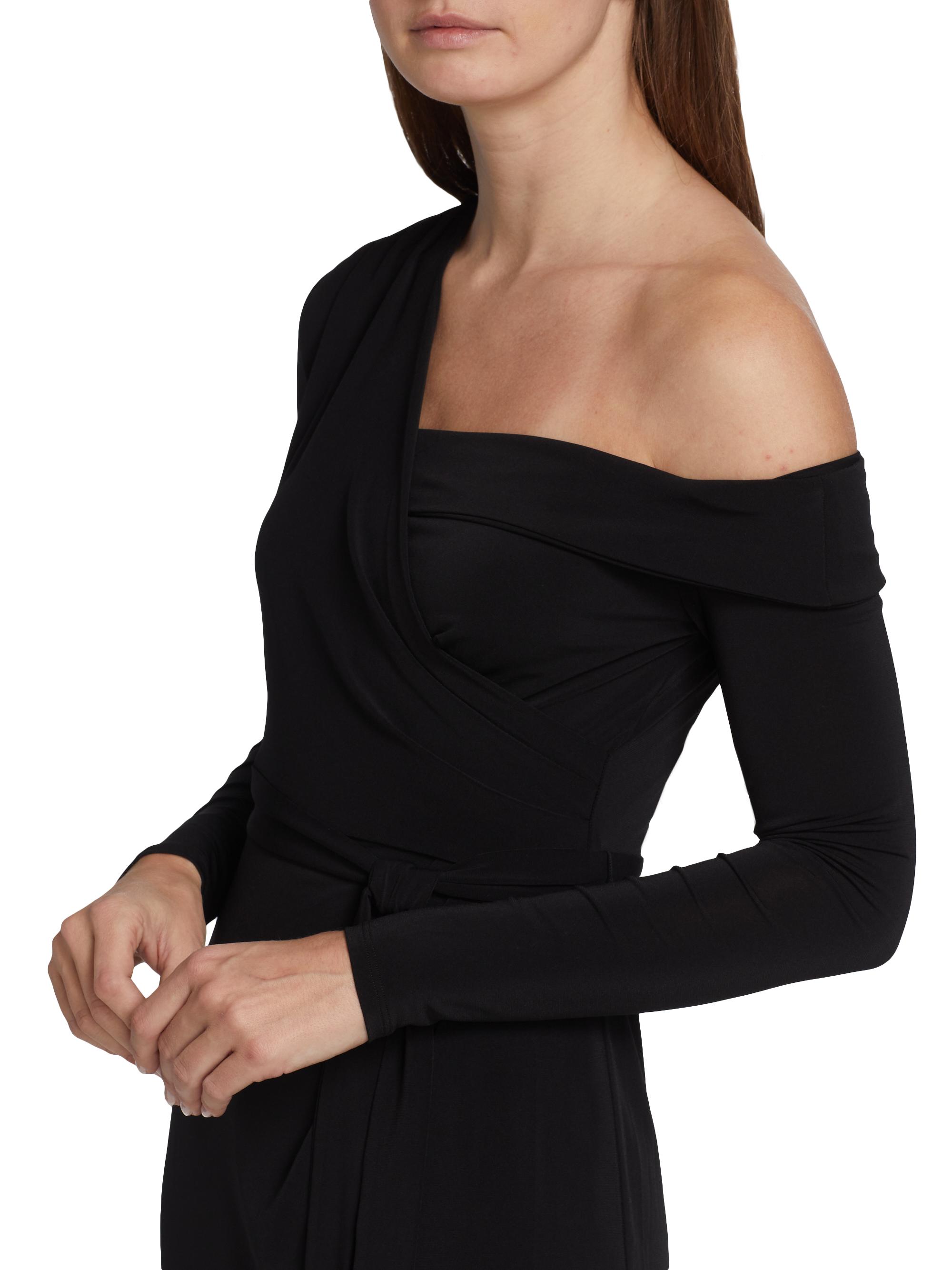 halston eden asymmetrical dress Women's Half Zip Swim Dress Cover Up main image 0