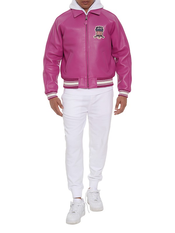 Shop Avirex Icon Leather Jacket | Saks Fifth Avenue Shop Avirex Icon Leather Jacket | Saks Fifth Avenue
