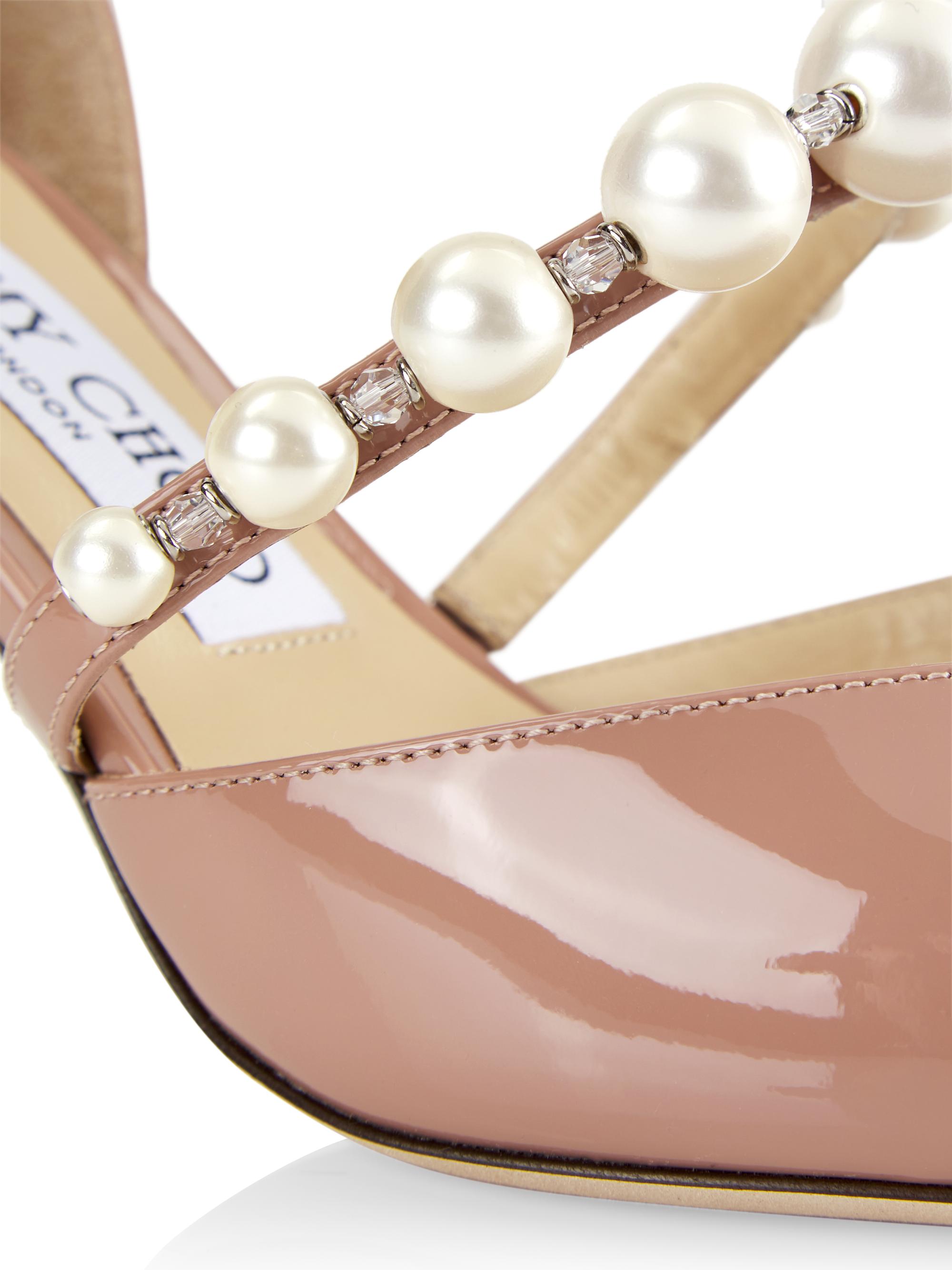 Jimmy Choo Aurelie 65MM Patent Leather D'Orsay Pumps | Saks Fifth