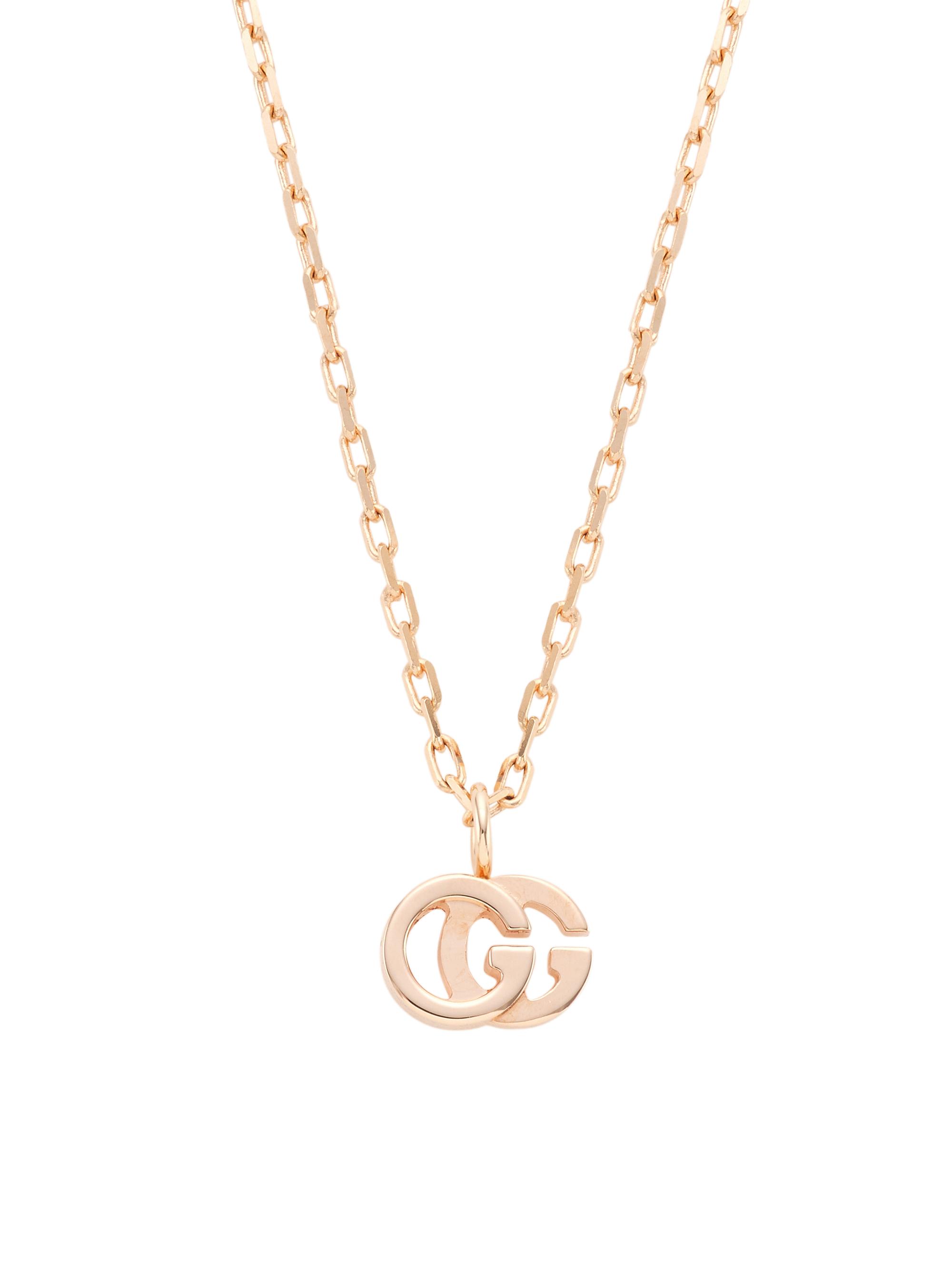 Gucci Icon 18K Yellow Gold GG Star Necklace | Saks Fifth Avenue