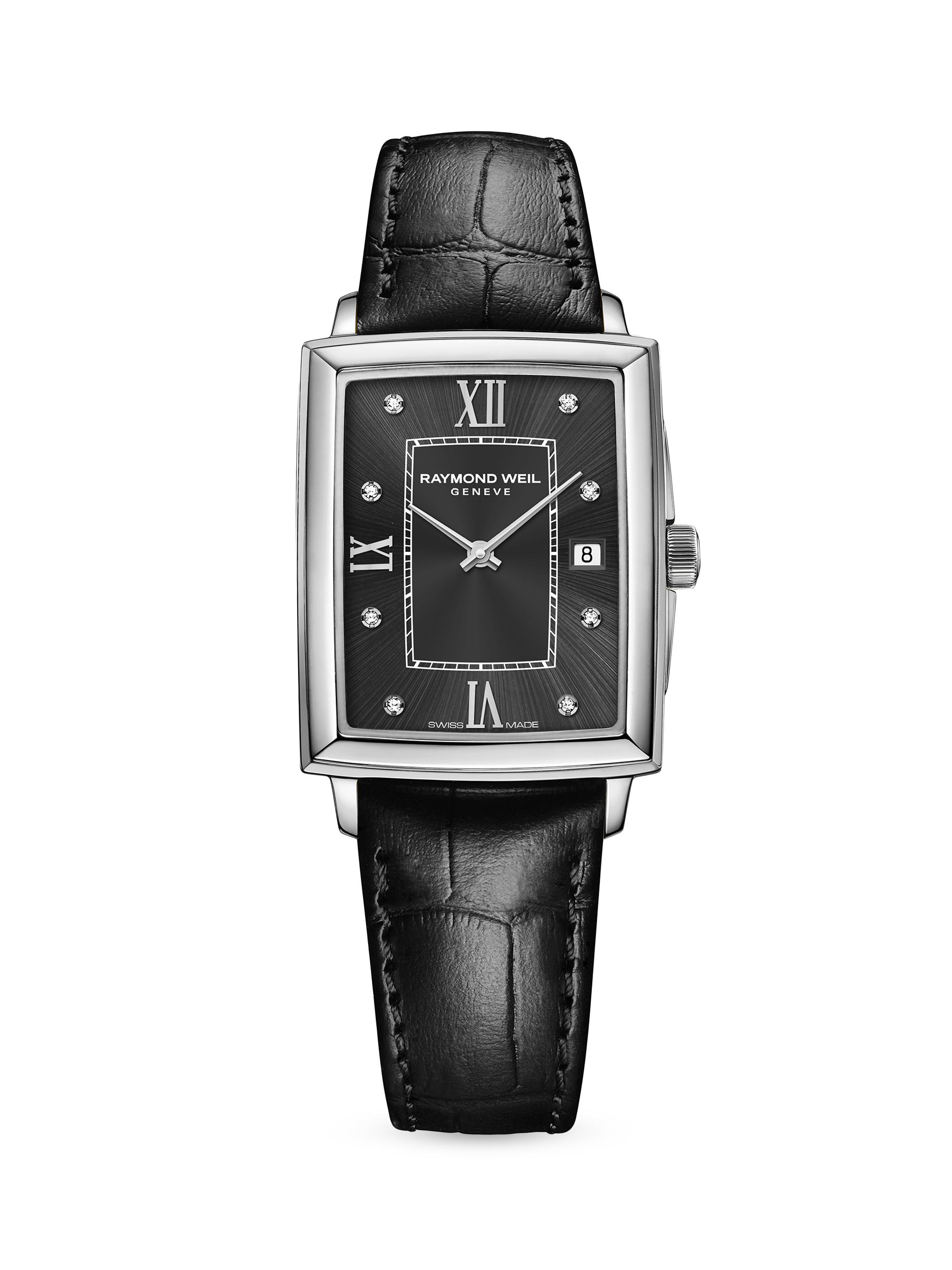 Raymond Weil Freelancer Black Ceramic, Stainless Steel