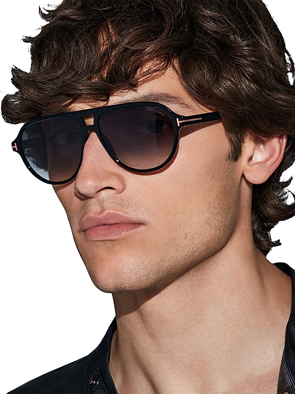 Shop TOM FORD Jeffrey 60MM Aviator Sunglasses | Saks Fifth Shop TOM FORD Jeffrey 60MM Aviator Sunglasses | Saks Fifth