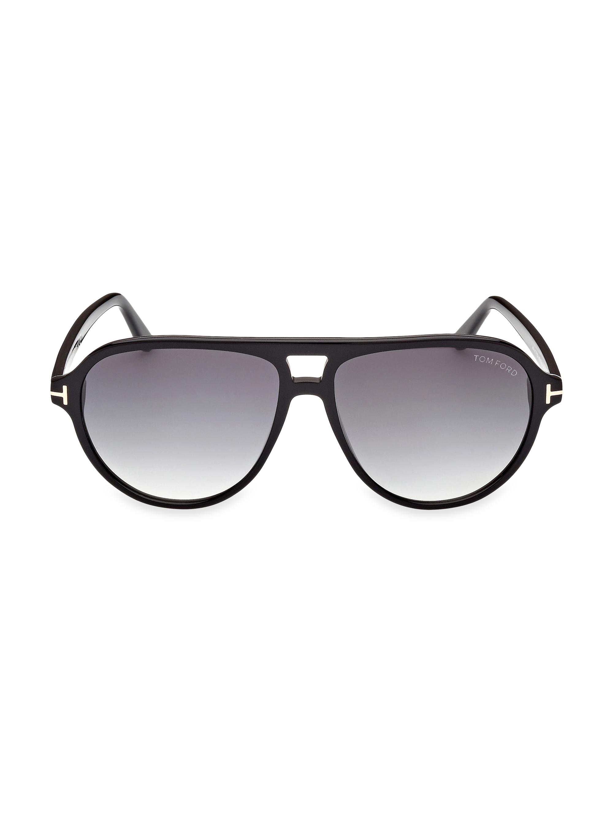 TOM FORD Jeffrey 60MM Aviator Sunglasses | Saks Fifth Avenue