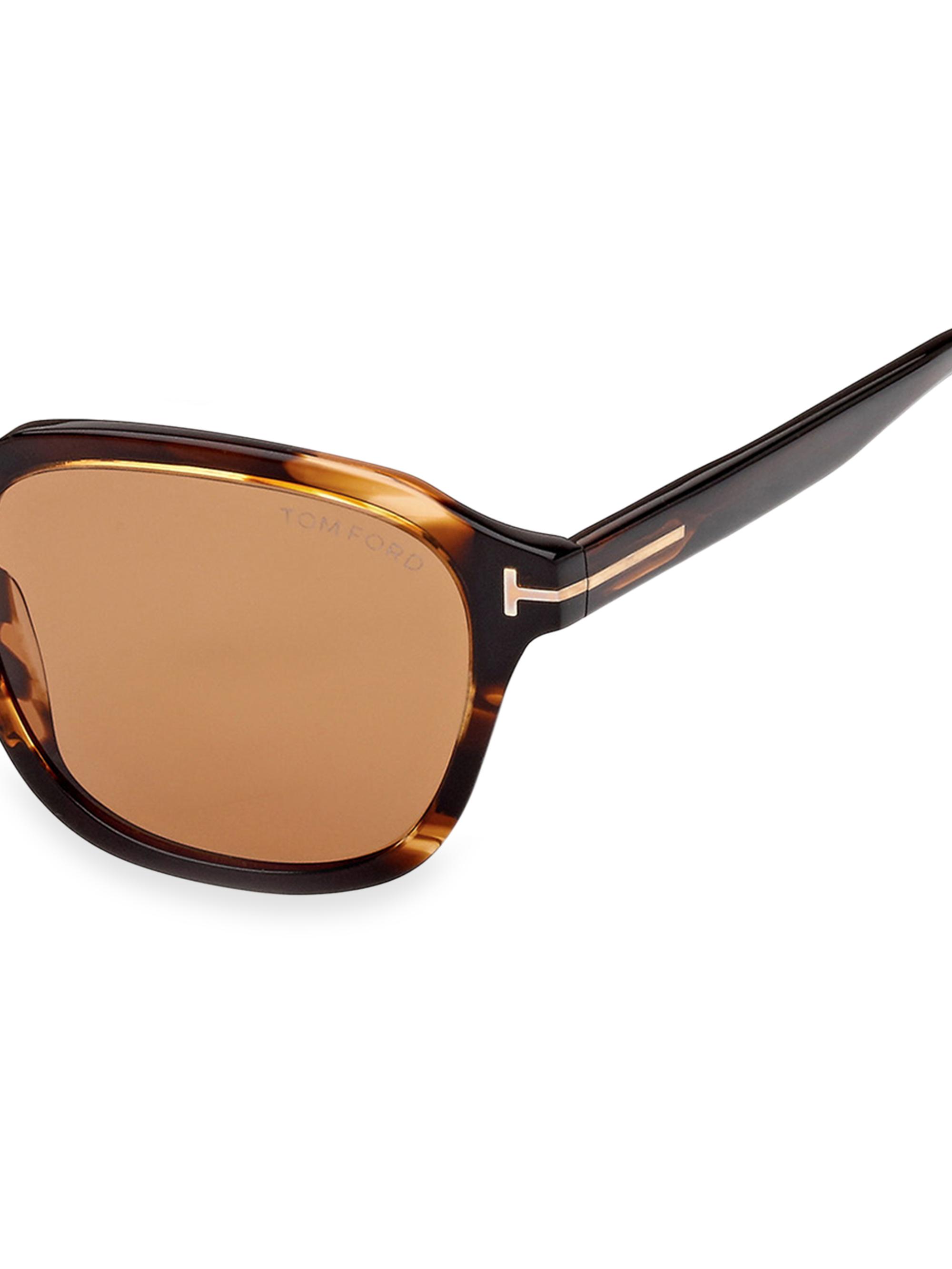 TOM FORD Avery 52MM Square Sunglasses | Saks Fifth Avenue