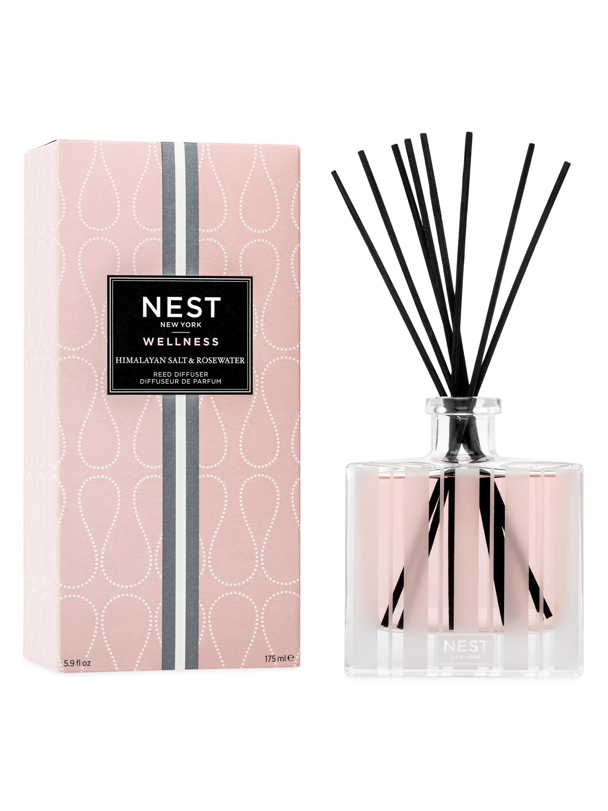 NEST New York Wellness Himalayan Salt & Rosewater Reed Diffuser