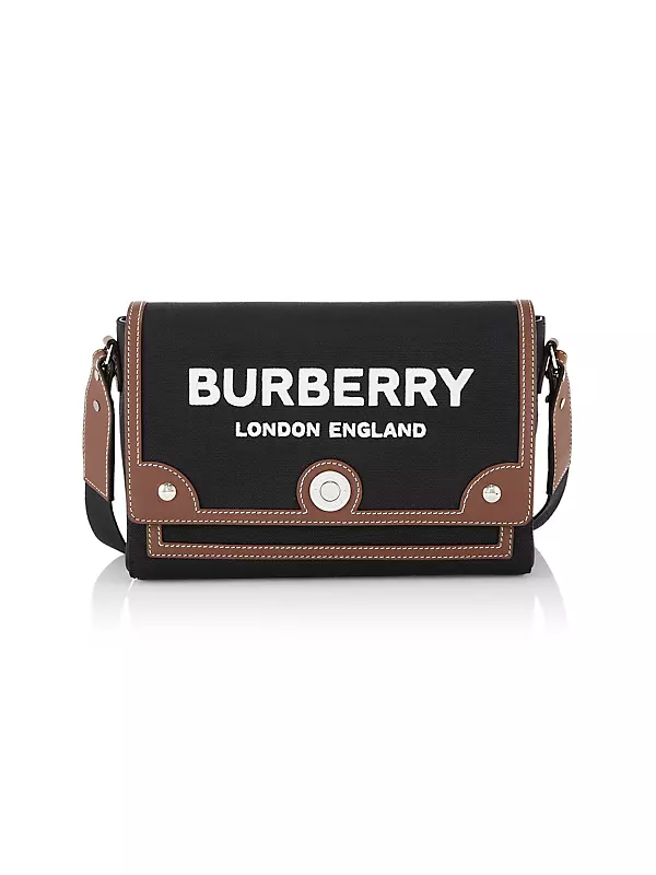 Mini London Tote Bag in Archive Beige/white - Women | Burberry® Official