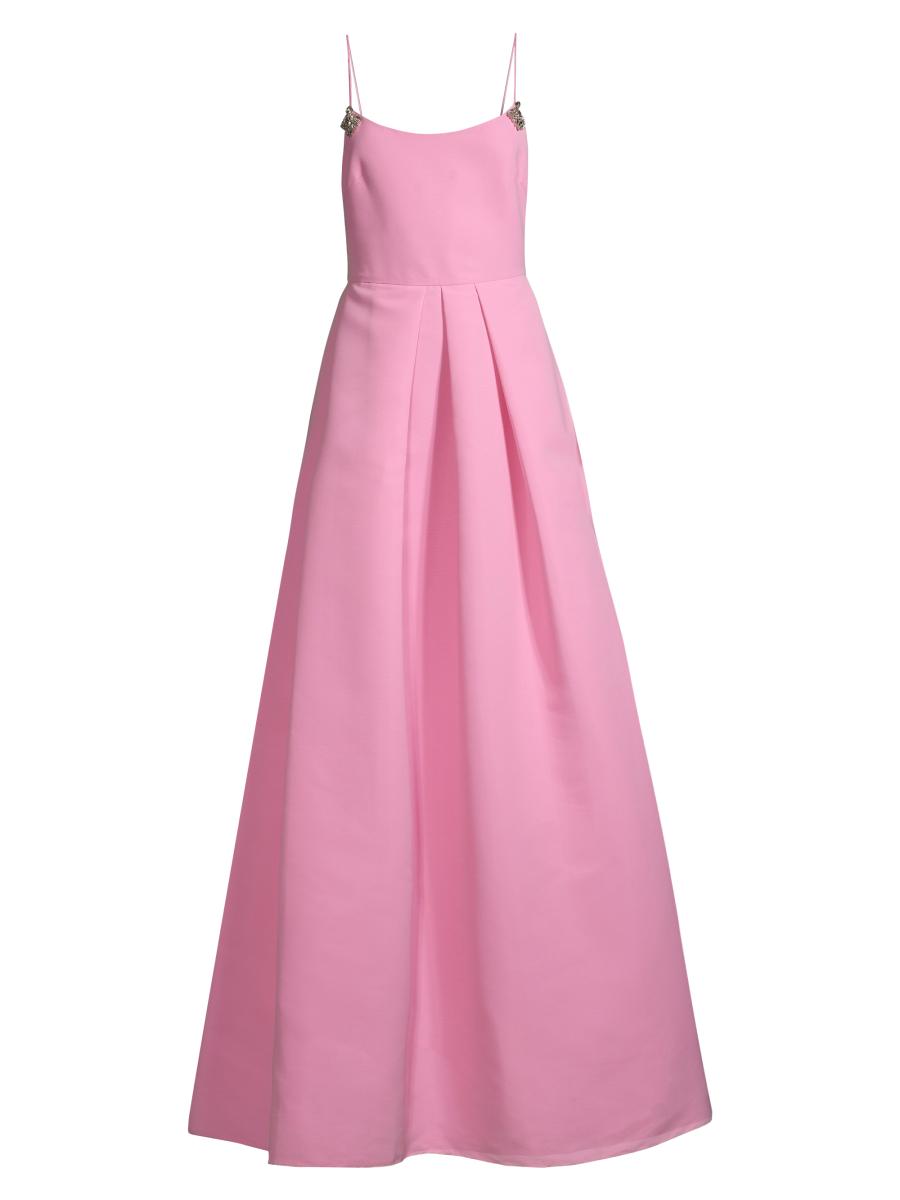 スカート GIOVANNI BEDIN Long pleated dress Pink Giovanni bedin Long Pleated Dress in Pink | Lyst