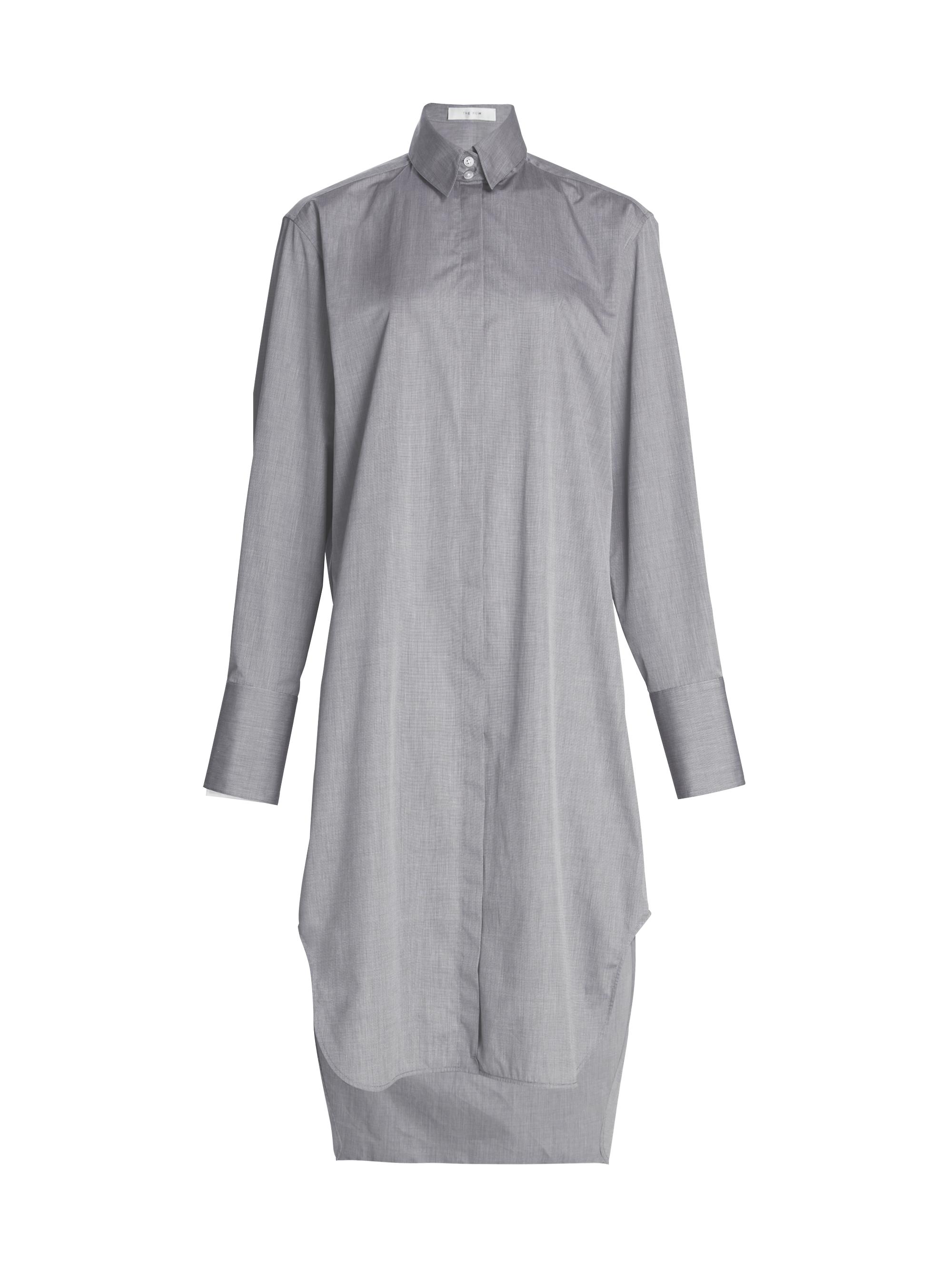 The Row Women's Sarasota Shirtdress - Grey