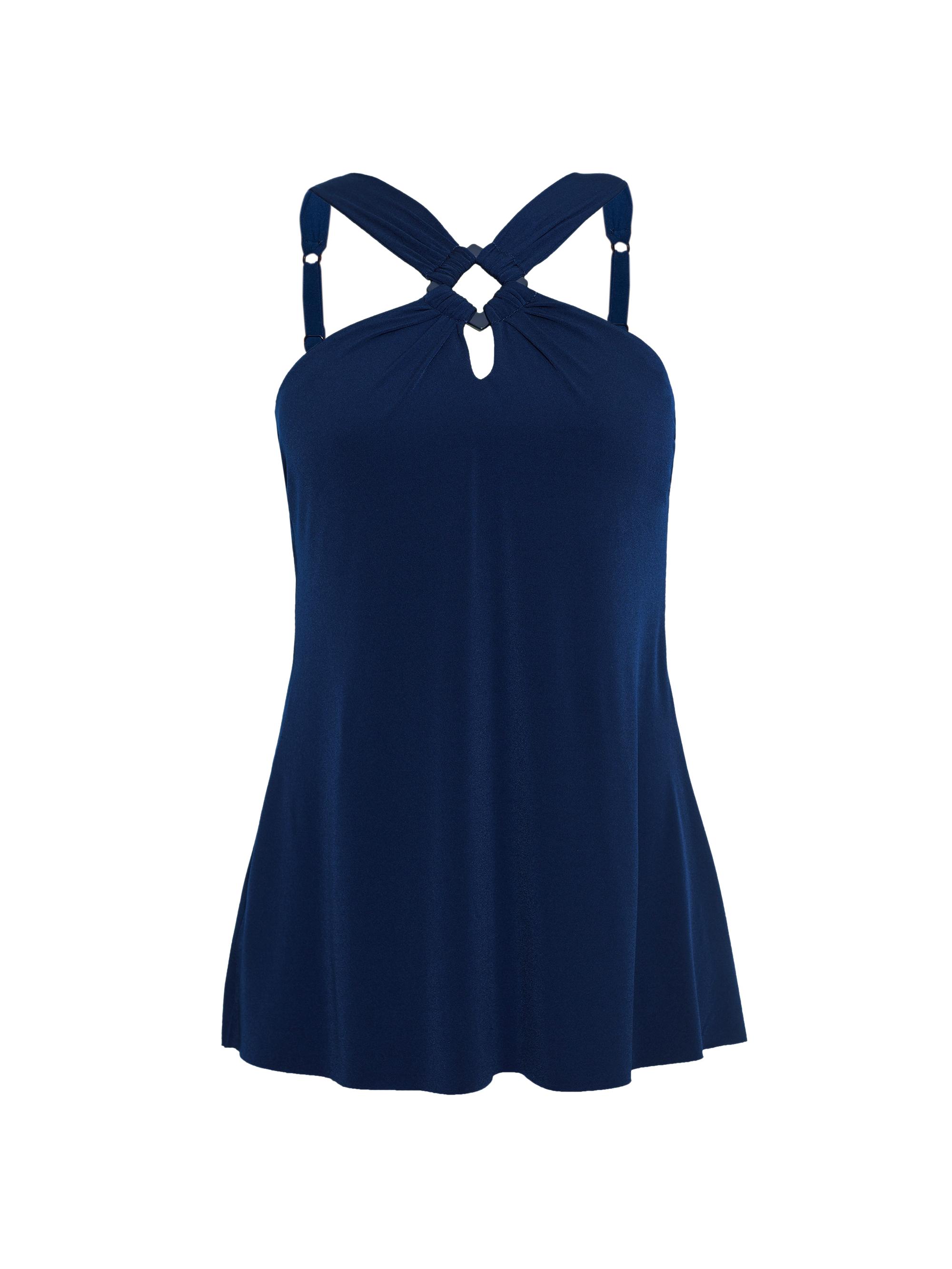 Magicsuit Women's Beverly Square-Cut Swimdress - Navy