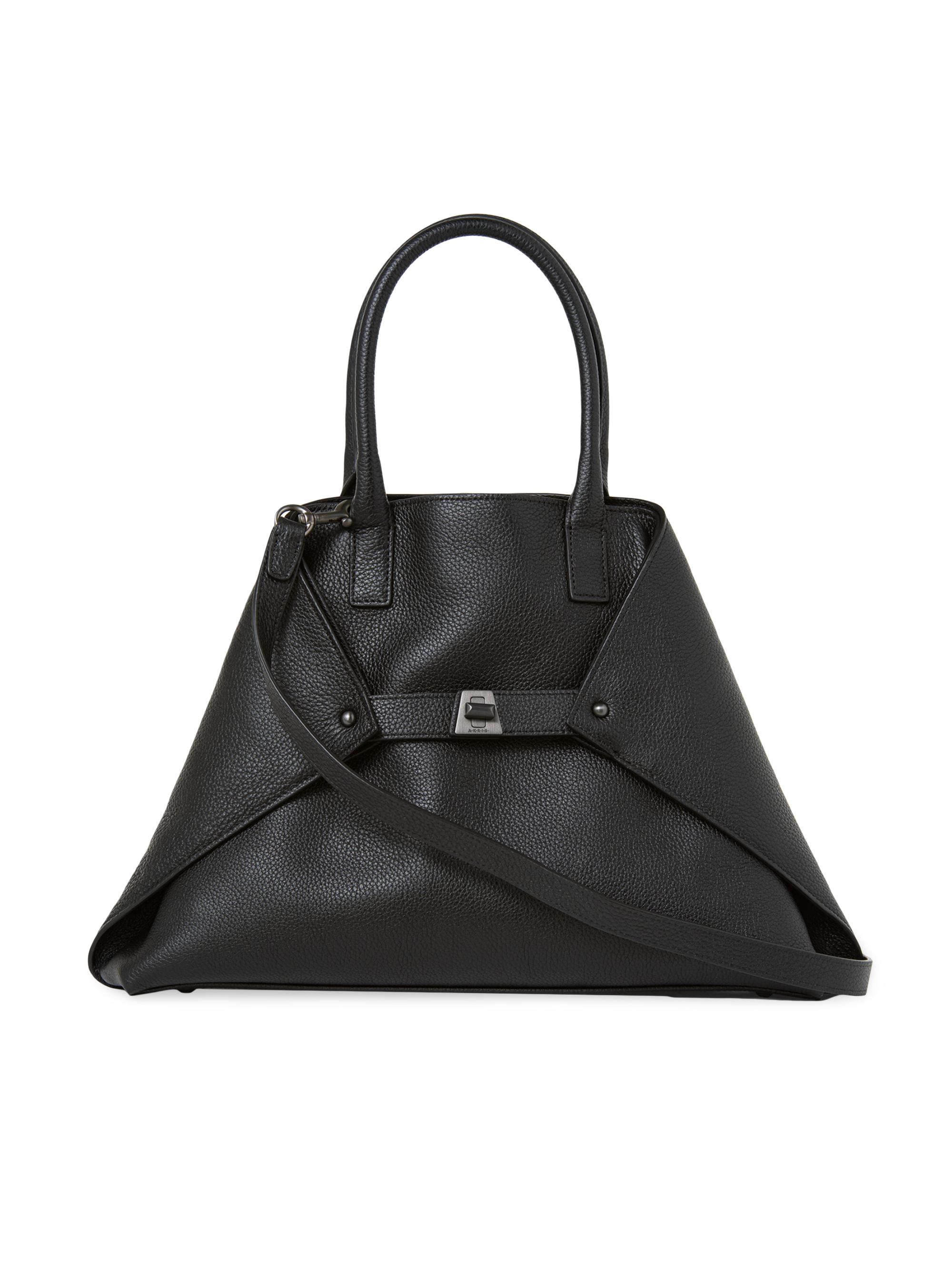 Akris Women's Ai  Leather Tote Bag - Black