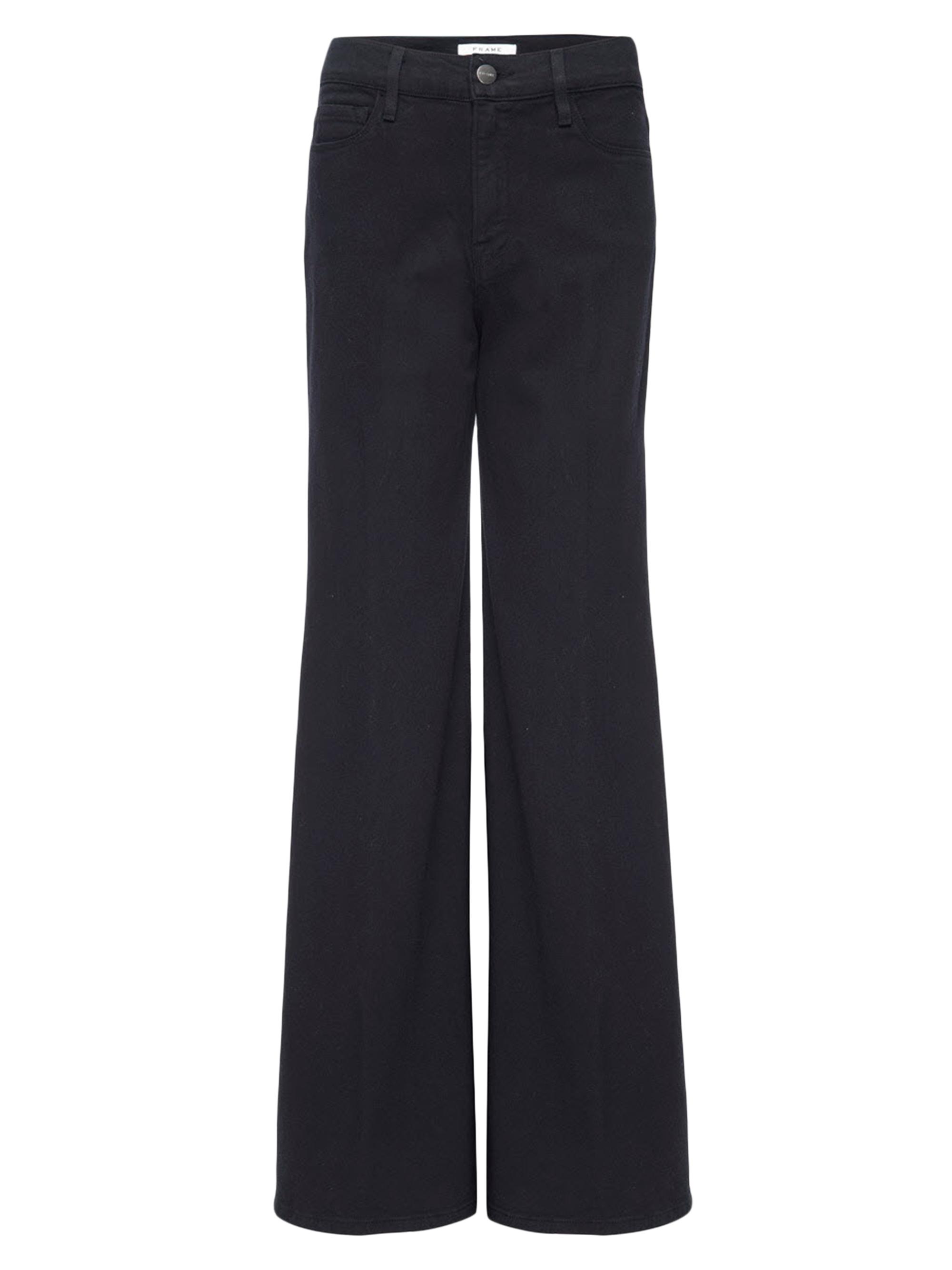 Frame Women's Le Palazzo Wide Leg Jeans - Film Noir
