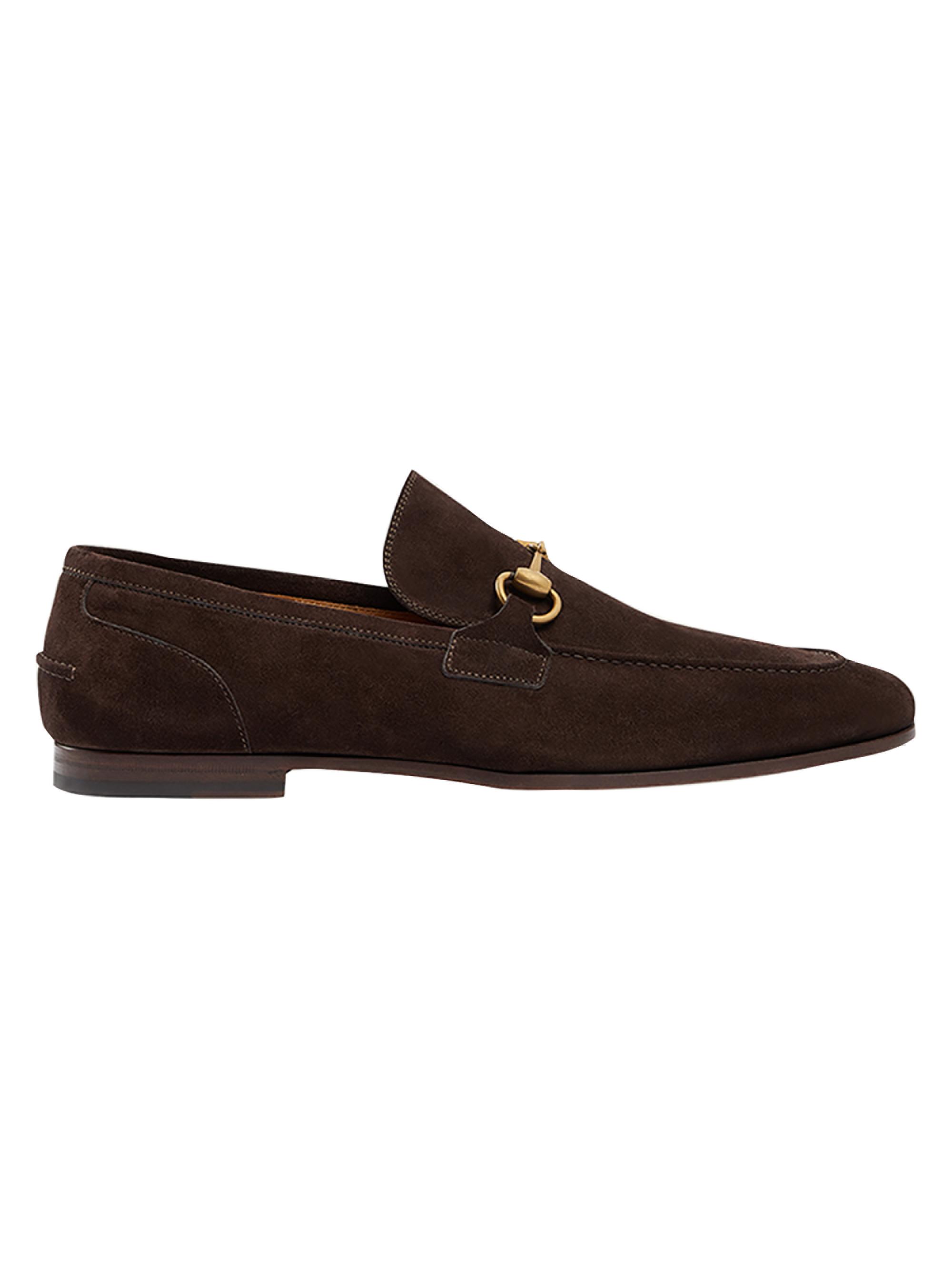 Gucci Suede Horsebit Loafers | Saks Fifth Avenue