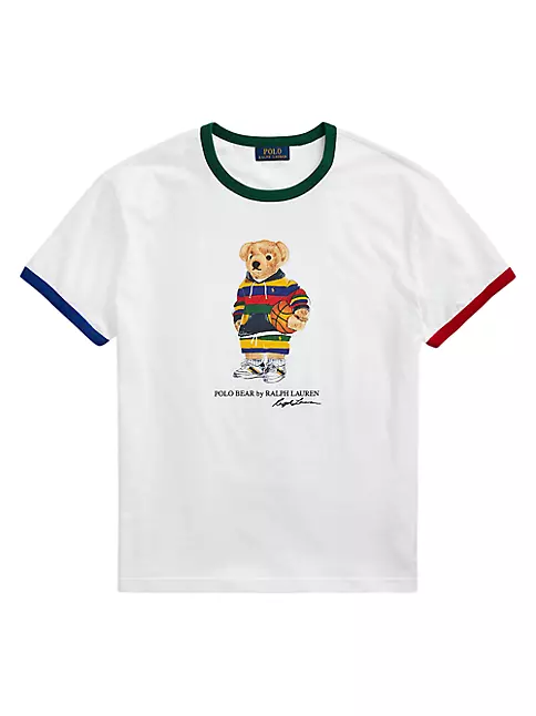 Shop Polo Ralph Lauren Polo Bear Jersey T-Shirt | Saks Fifth Avenue