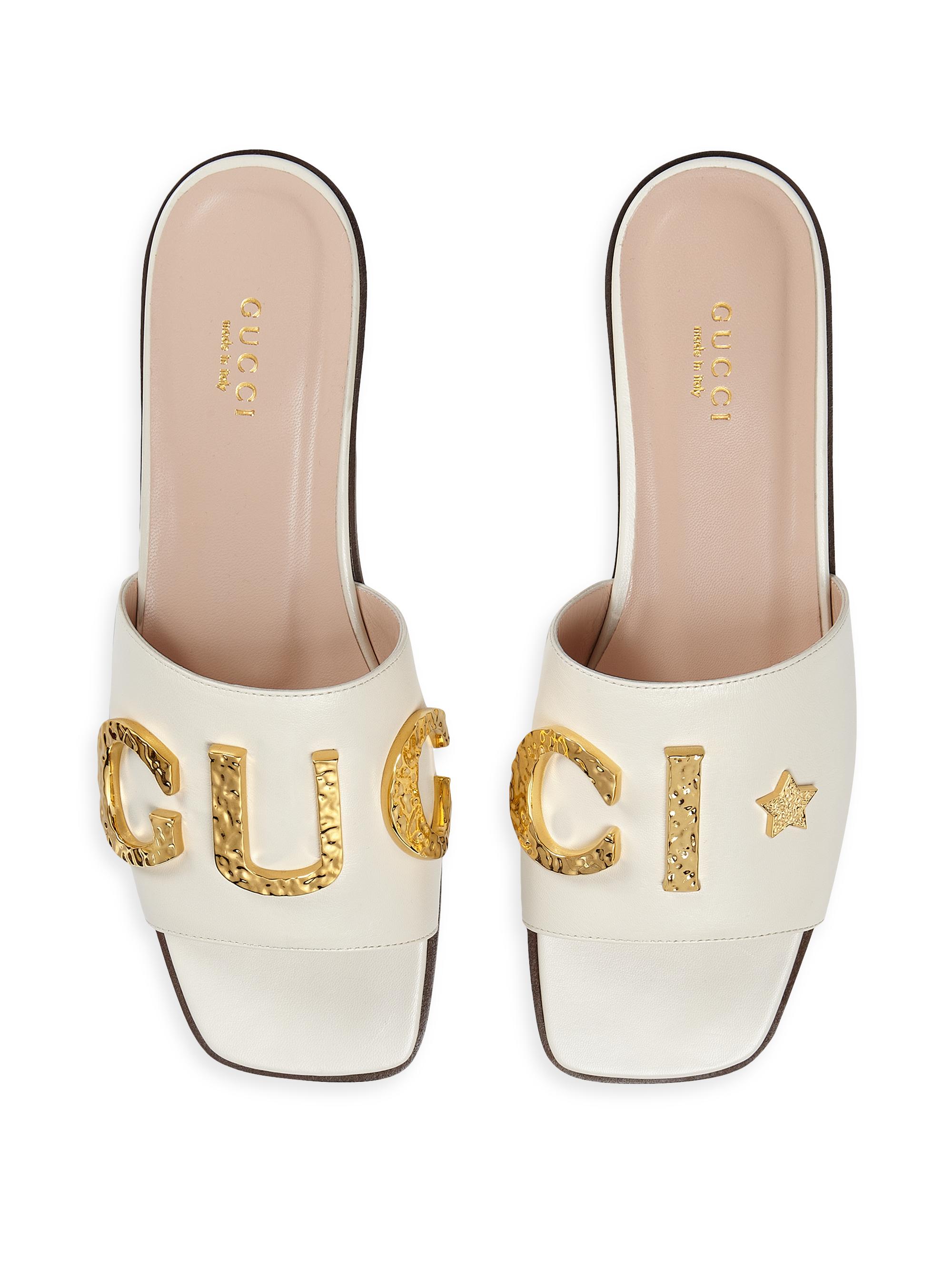 Shop gucci slides women saks Hotsell Black Friday