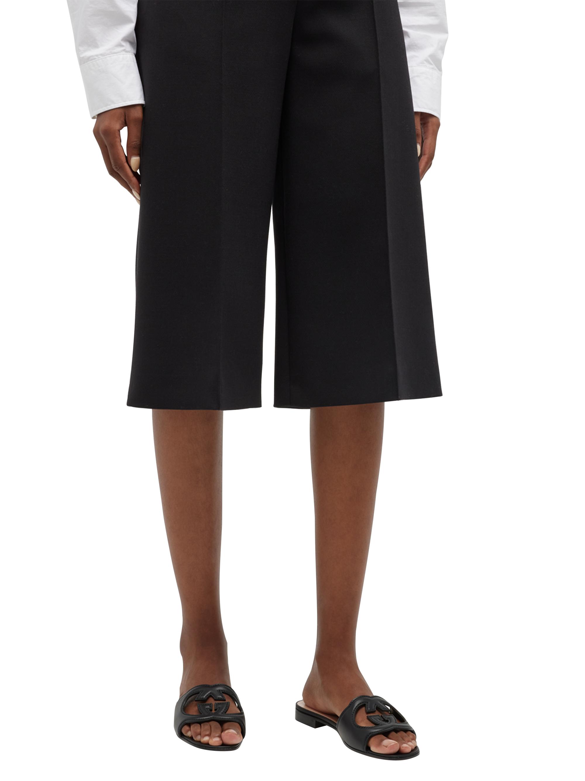 Gucci GG Cut-Out Leather Slides | Saks Fifth Avenue