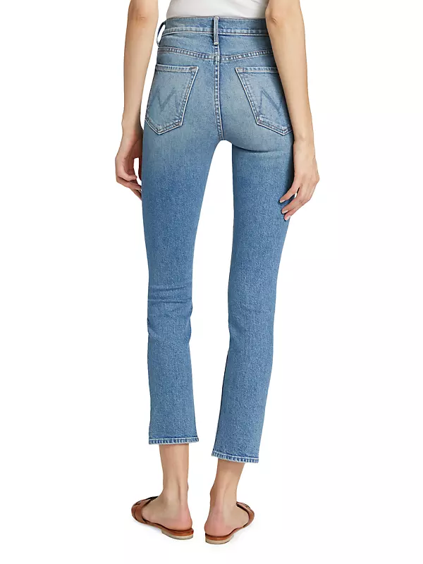 The Mid-Rise Dazzler Ankle Jeans