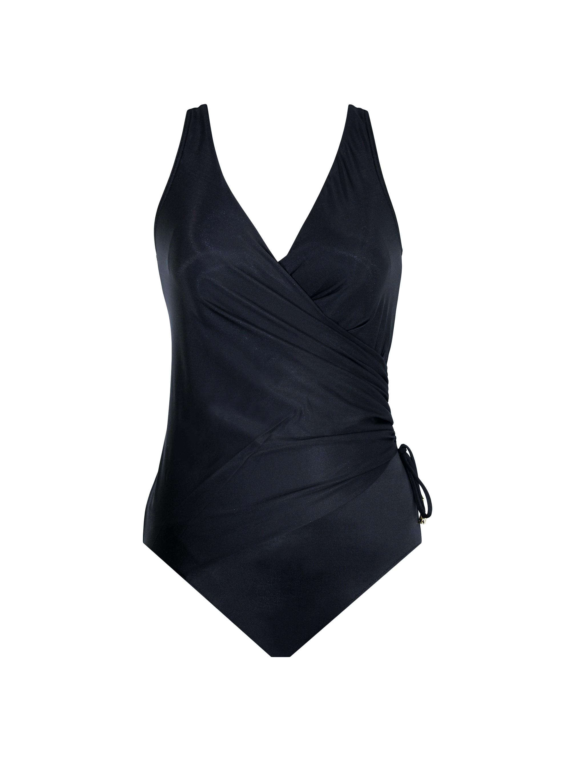 Miraclesuit Swim Women's Razzle Dazzle Eclat One-Piece Swimsuit - Black