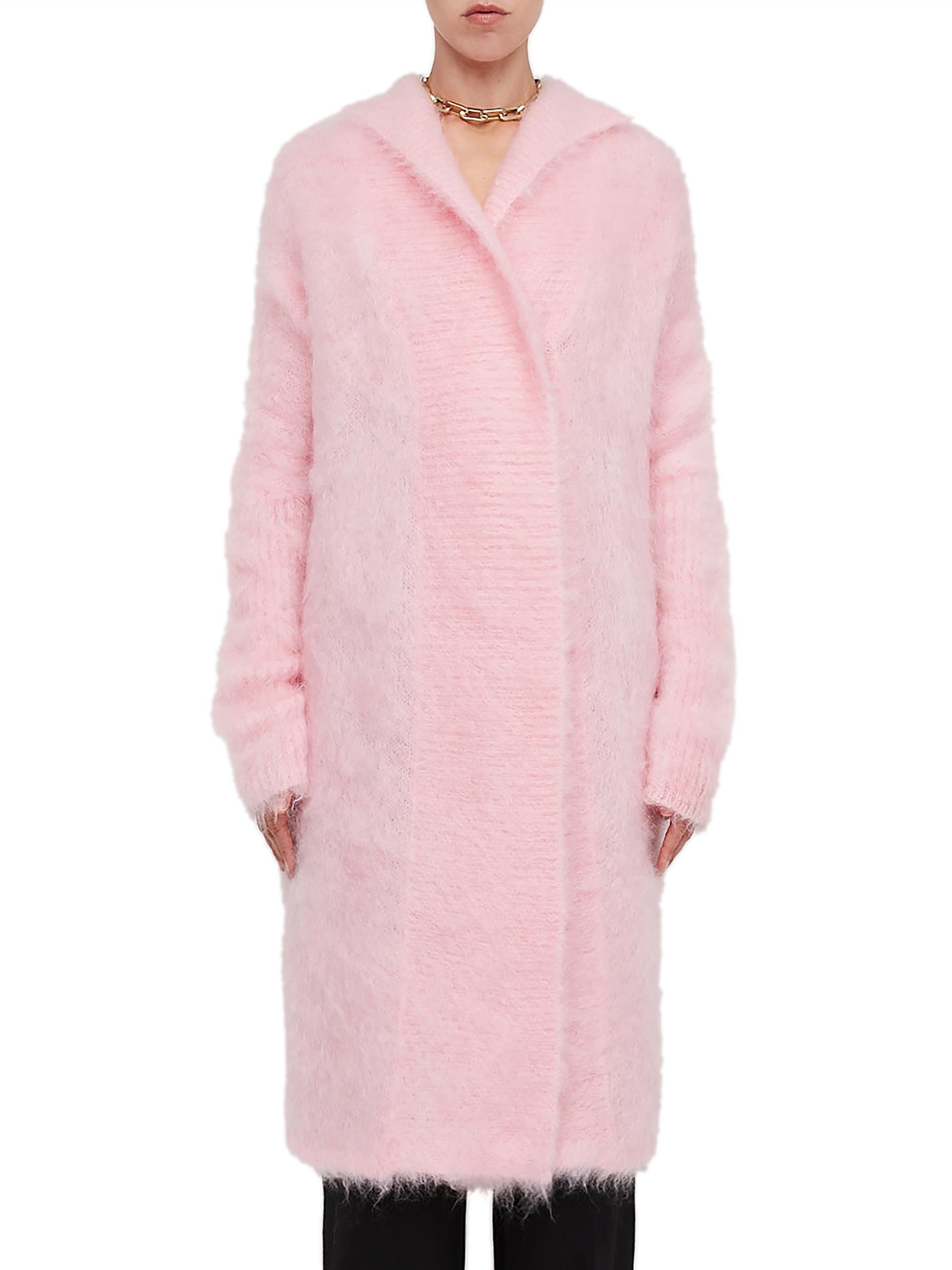 Scanlan Theodore Brushed Mohair-Blend Cardigan | Saks Fifth Avenue