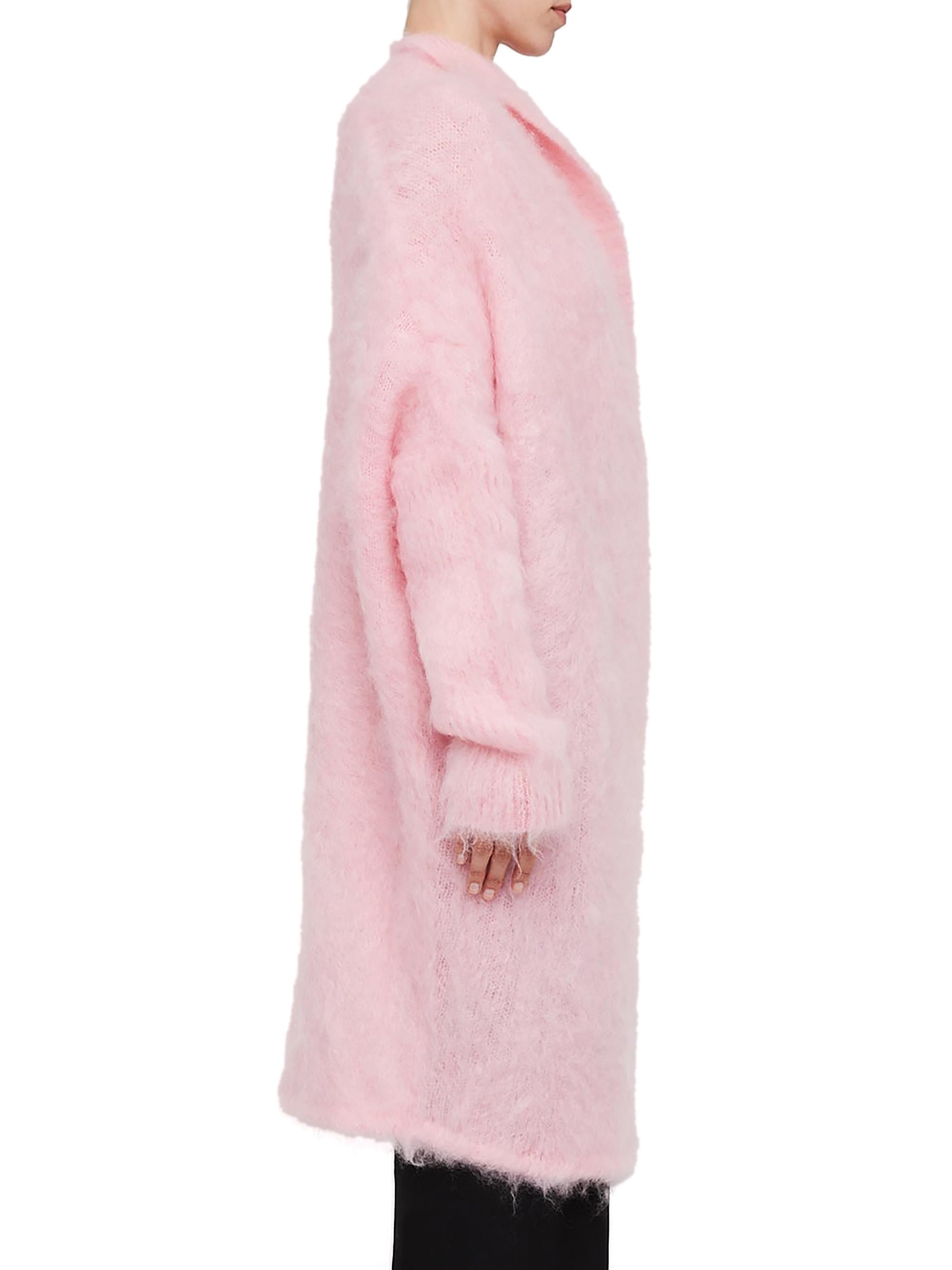 Scanlan Theodore Brushed Mohair-Blend Cardigan | Saks Fifth Avenue