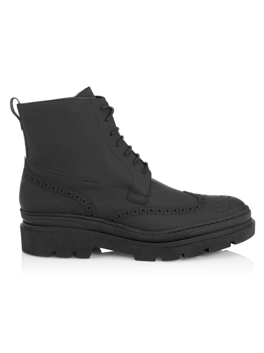 Saks Fifth Avenue Black Leather Hiking Boots - Men’s Size 9M Cole Haan Zerøgrand Remastered Low Hiking Boots | Saks Fifth  main image 3