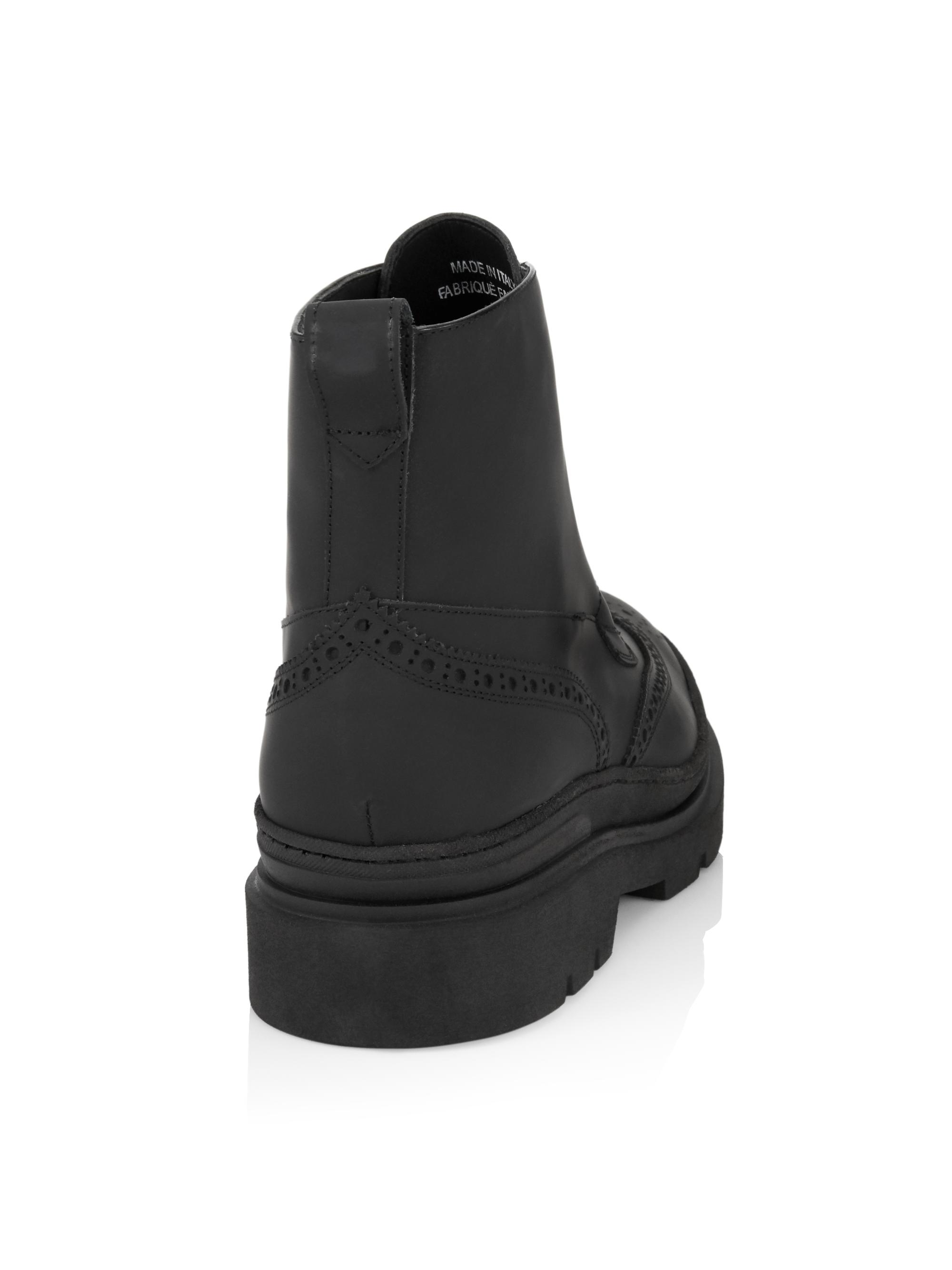 Saks Fifth Avenue COLLECTION Matte Hiking Boots | Saks Fifth  display picture 2