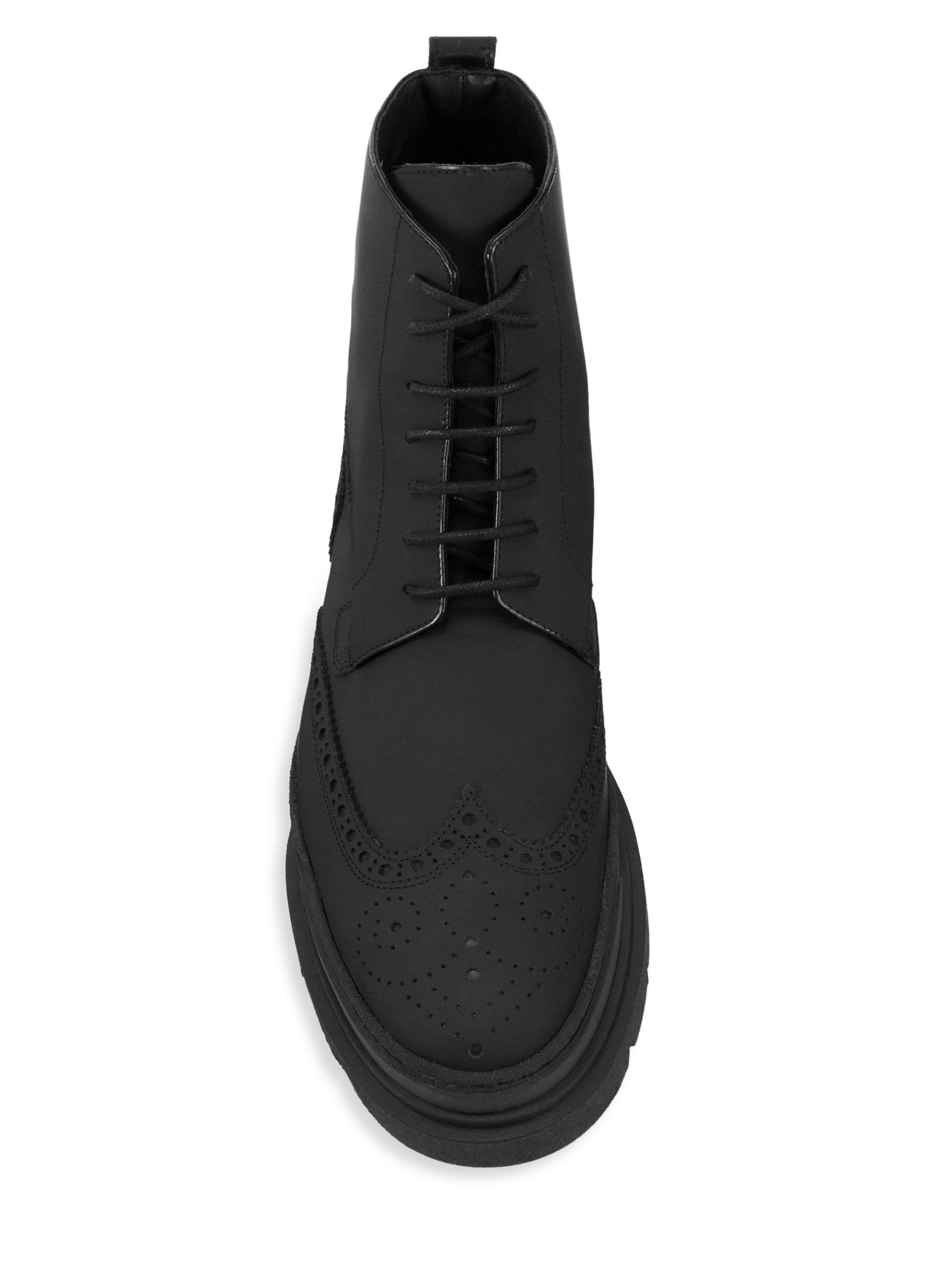Saks Fifth Avenue COLLECTION Matte Hiking Boots | Saks Fifth 
