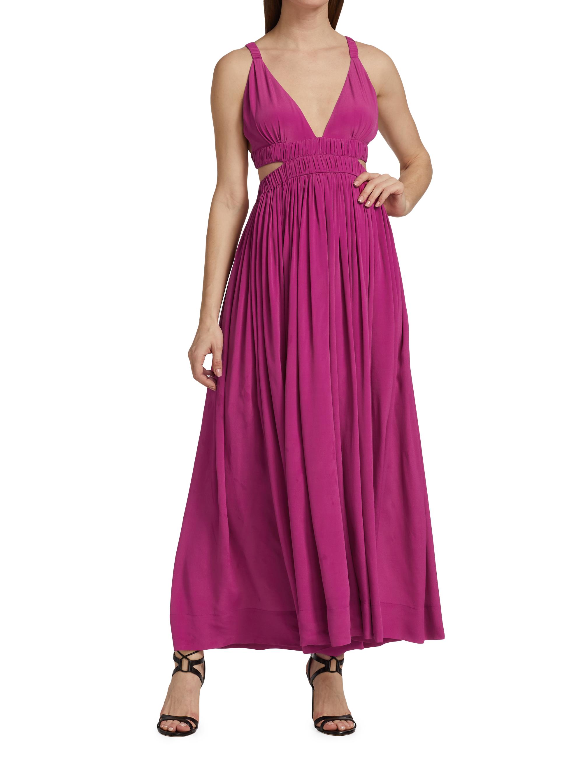 Magali Pascal Bloom Jillian Cut-Out Maxi Dress | Saks Fifth Avenue