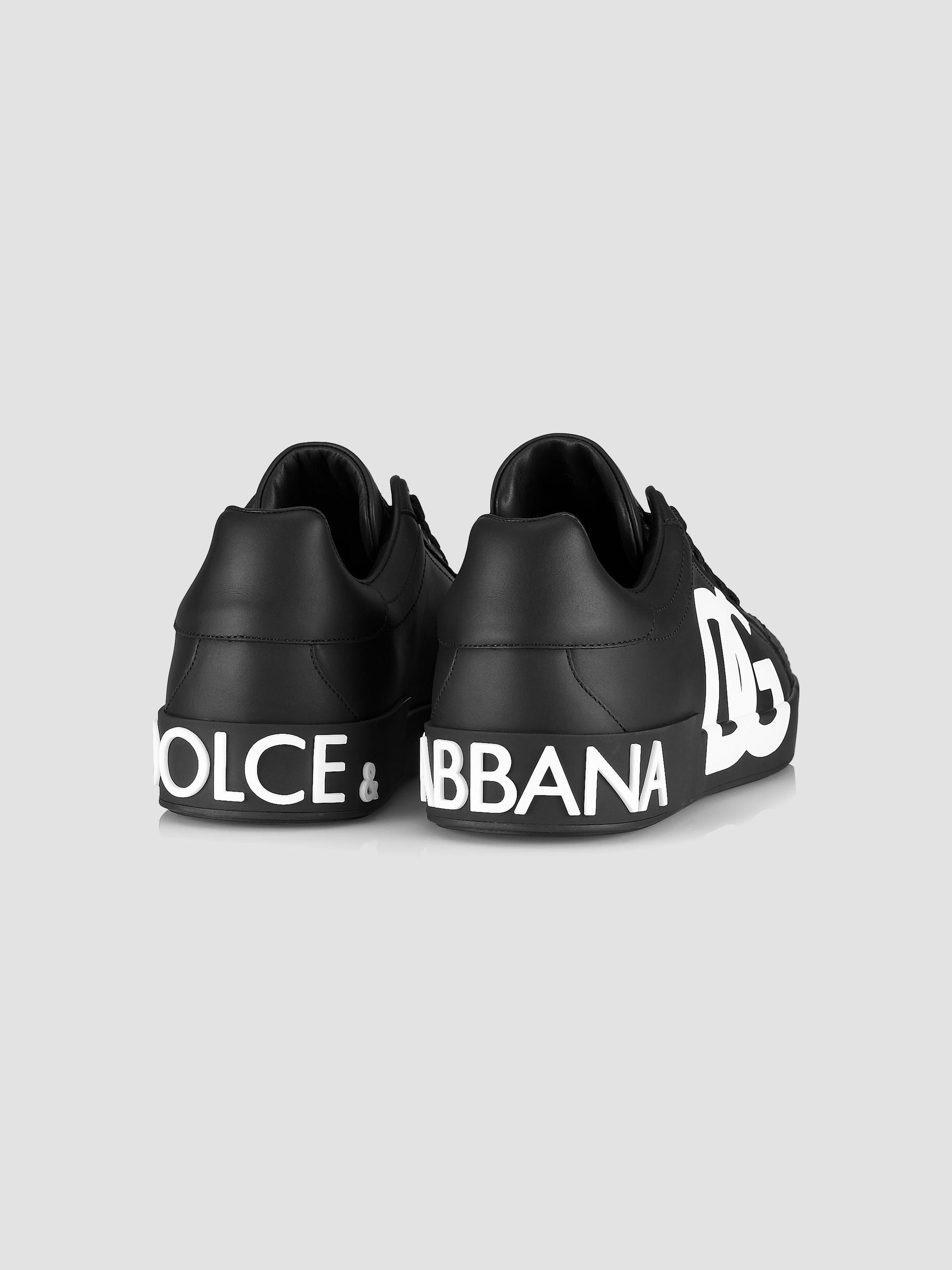 Dolce&Gabbana Portofino Logo Sneakers | Saks Fifth Avenue