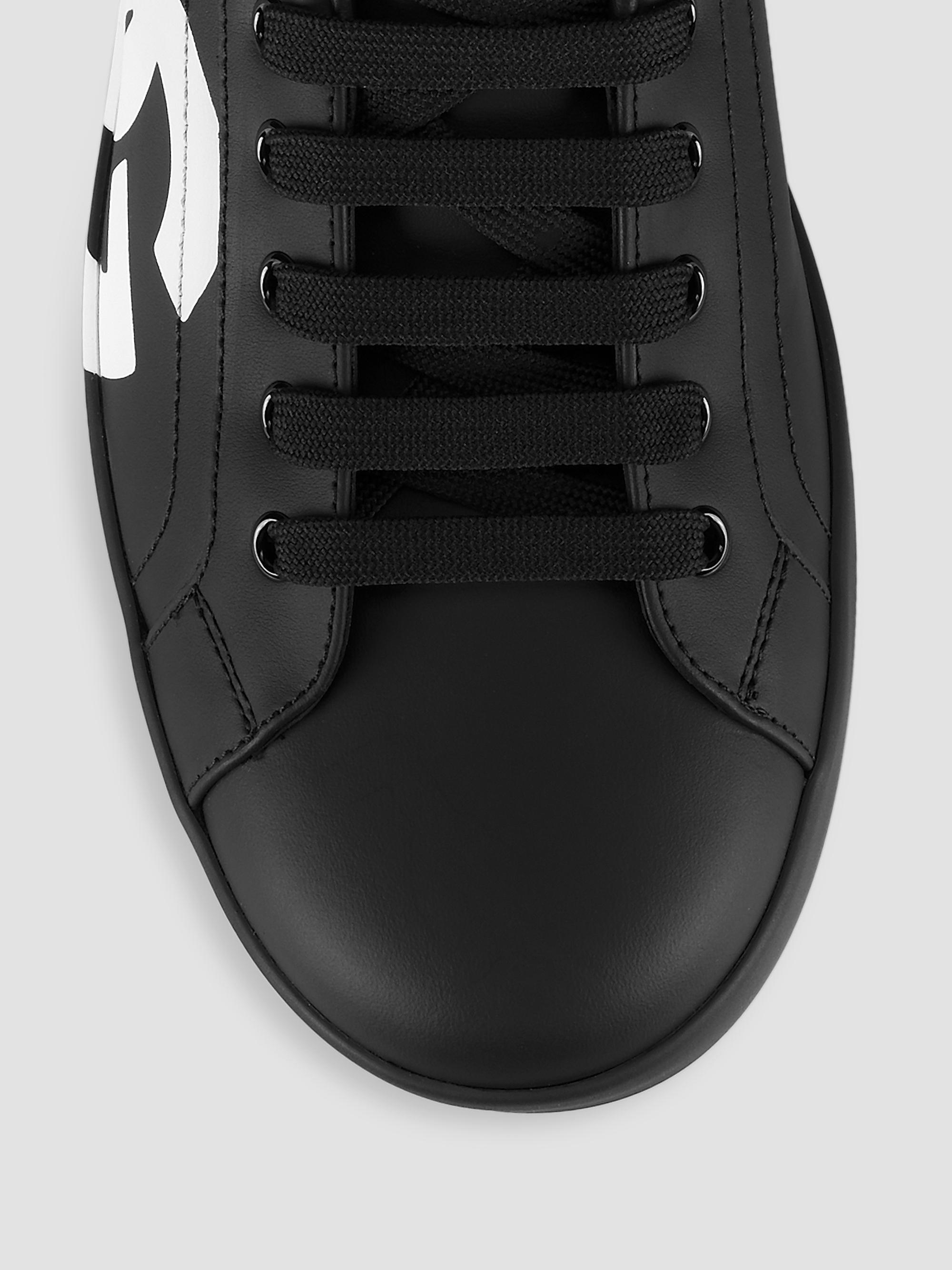 Dolce&Gabbana Portofino Logo Sneakers | Saks Fifth Avenue