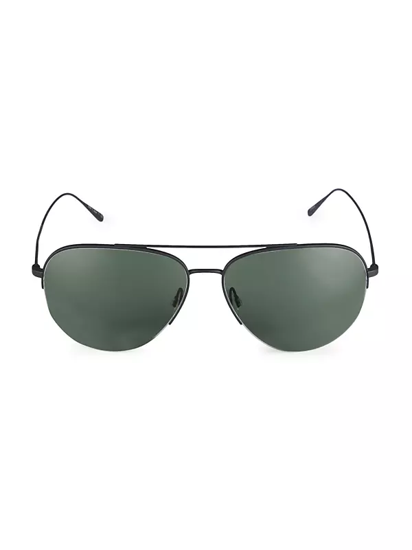 Cleamons 60MM Pilot Sunglasses