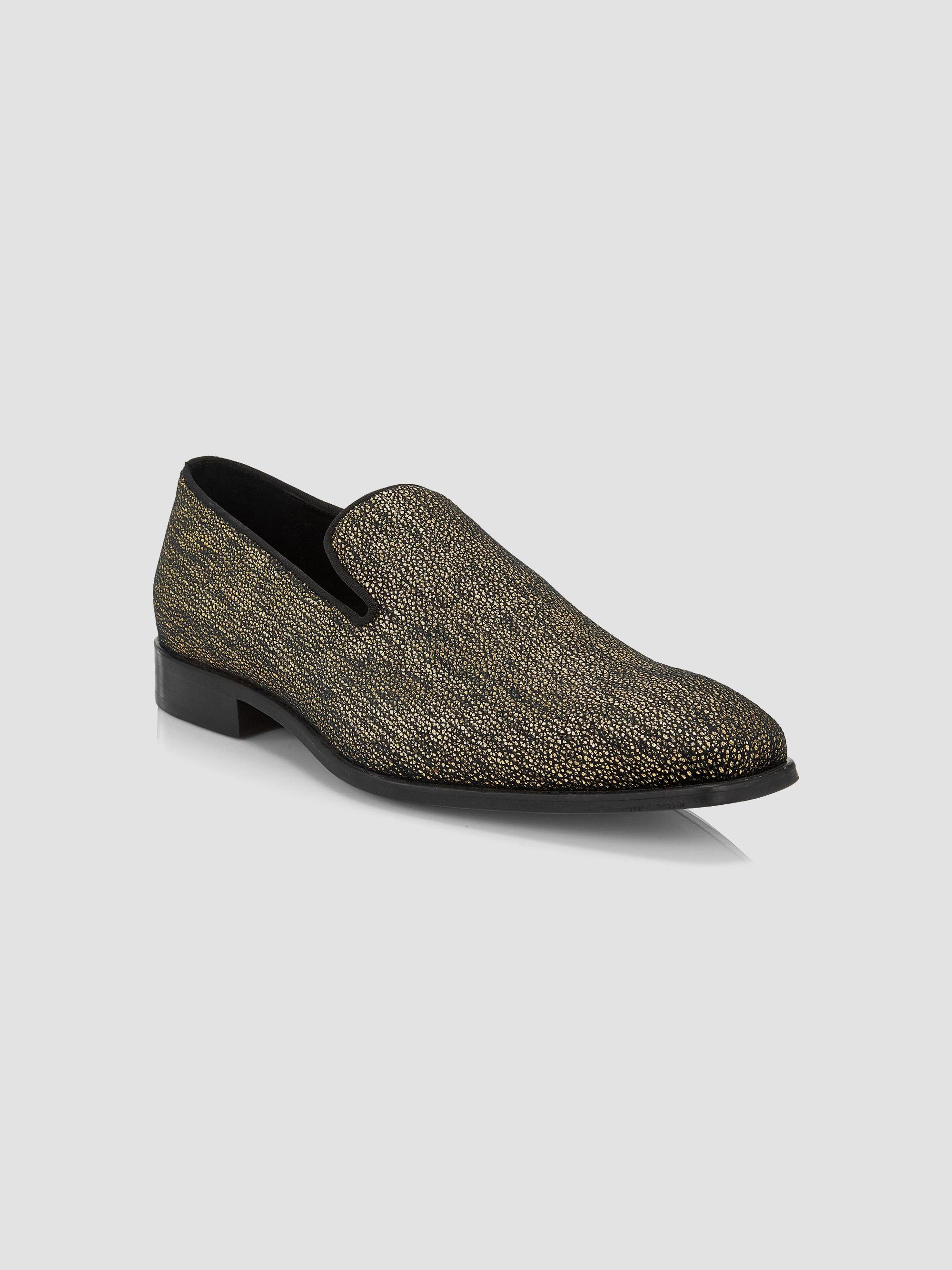 Saks Fifth Avenue COLLECTION Glitter Canvas Loafers | Saks  display picture 2